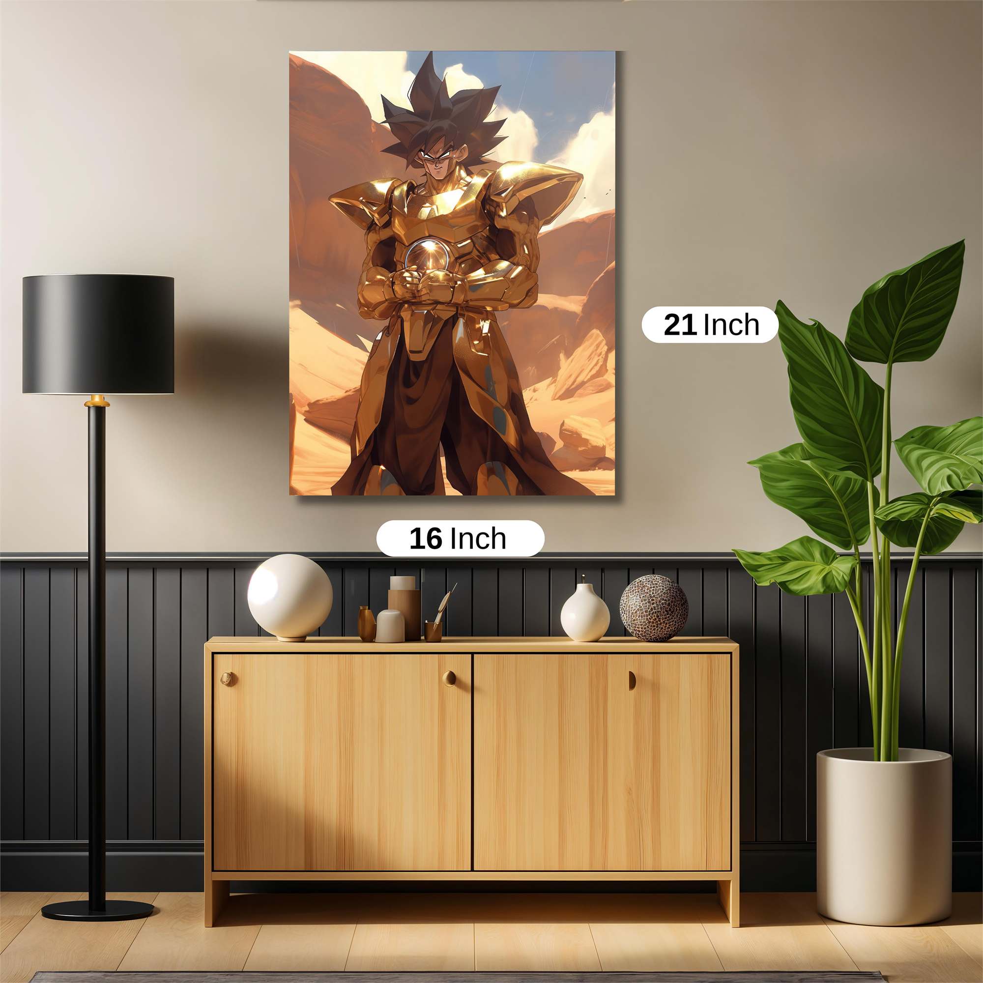 Saiyan Splendor Safe Wall Magnetic / M