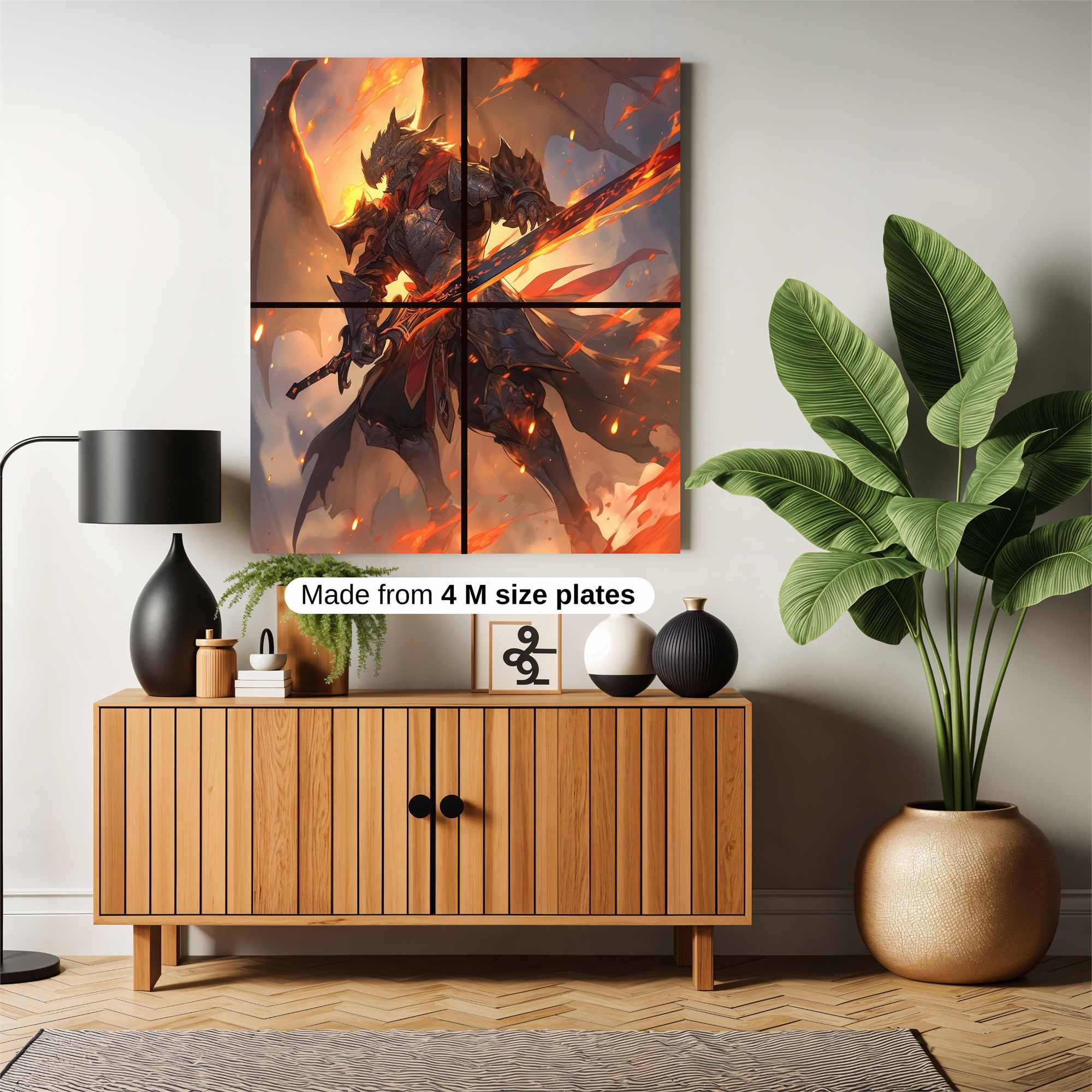 Dragon Blaze Safe Wall Magnetic / M