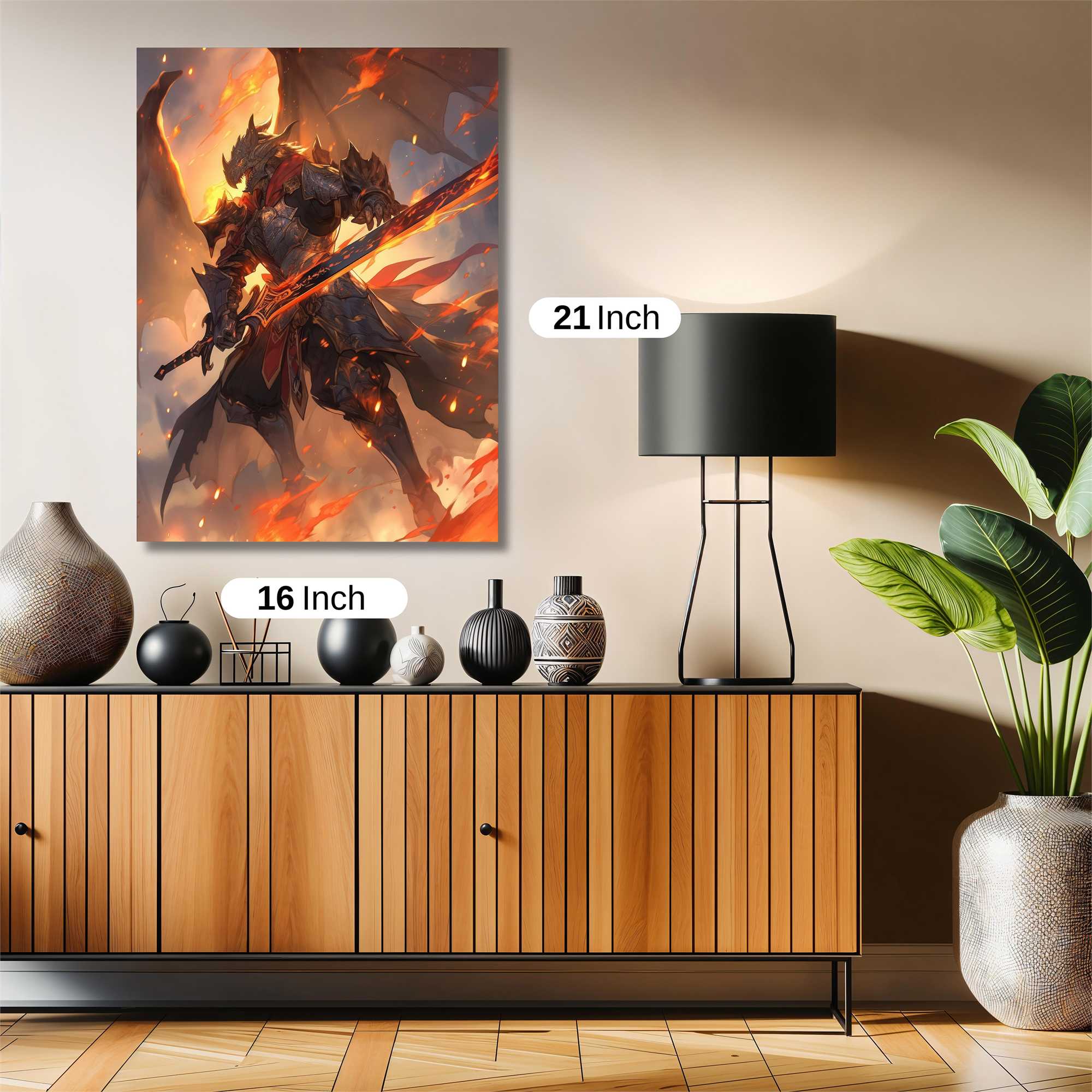 Dragon Blaze Safe Wall Magnetic / M