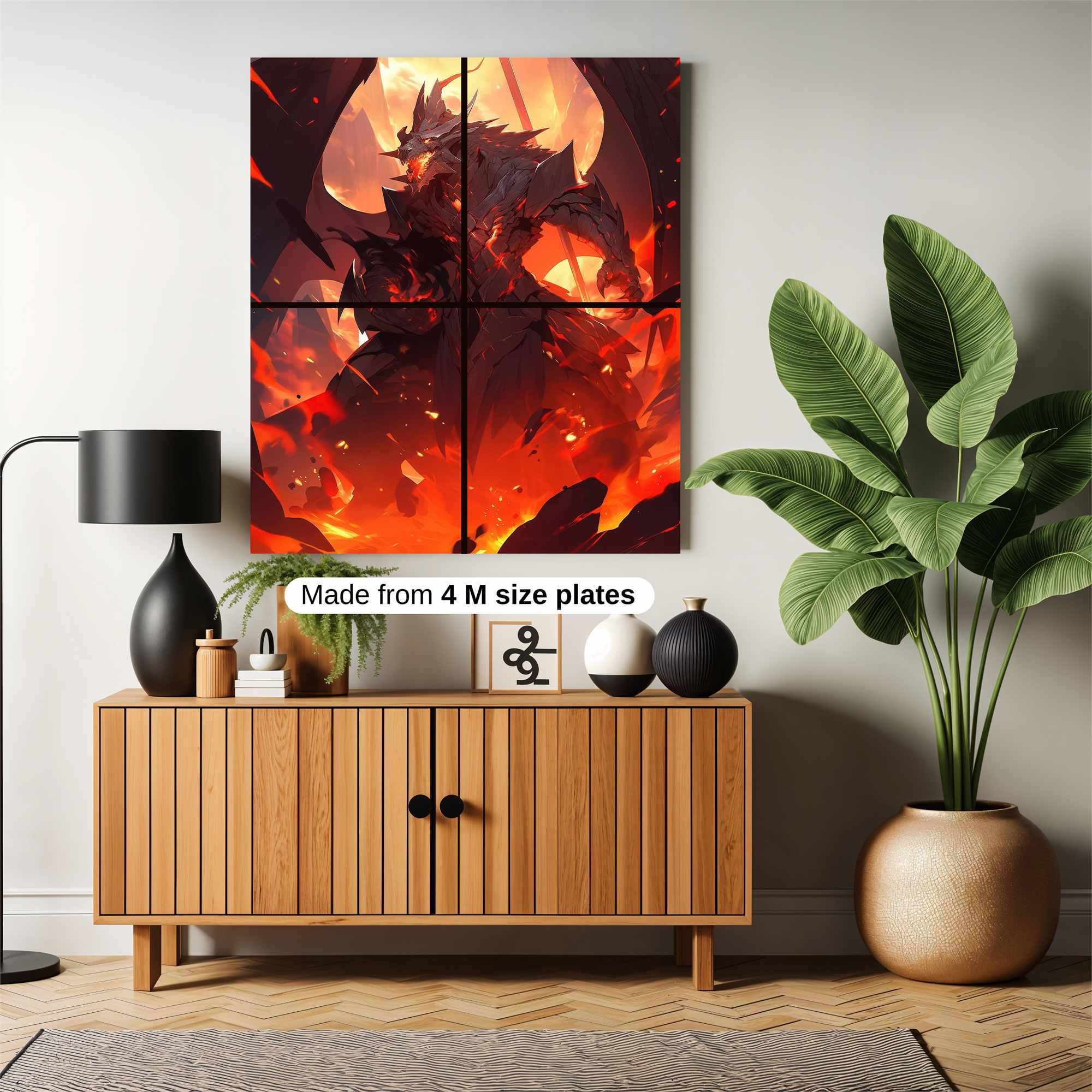 Inferno Majesty Safe Wall Magnetic / M