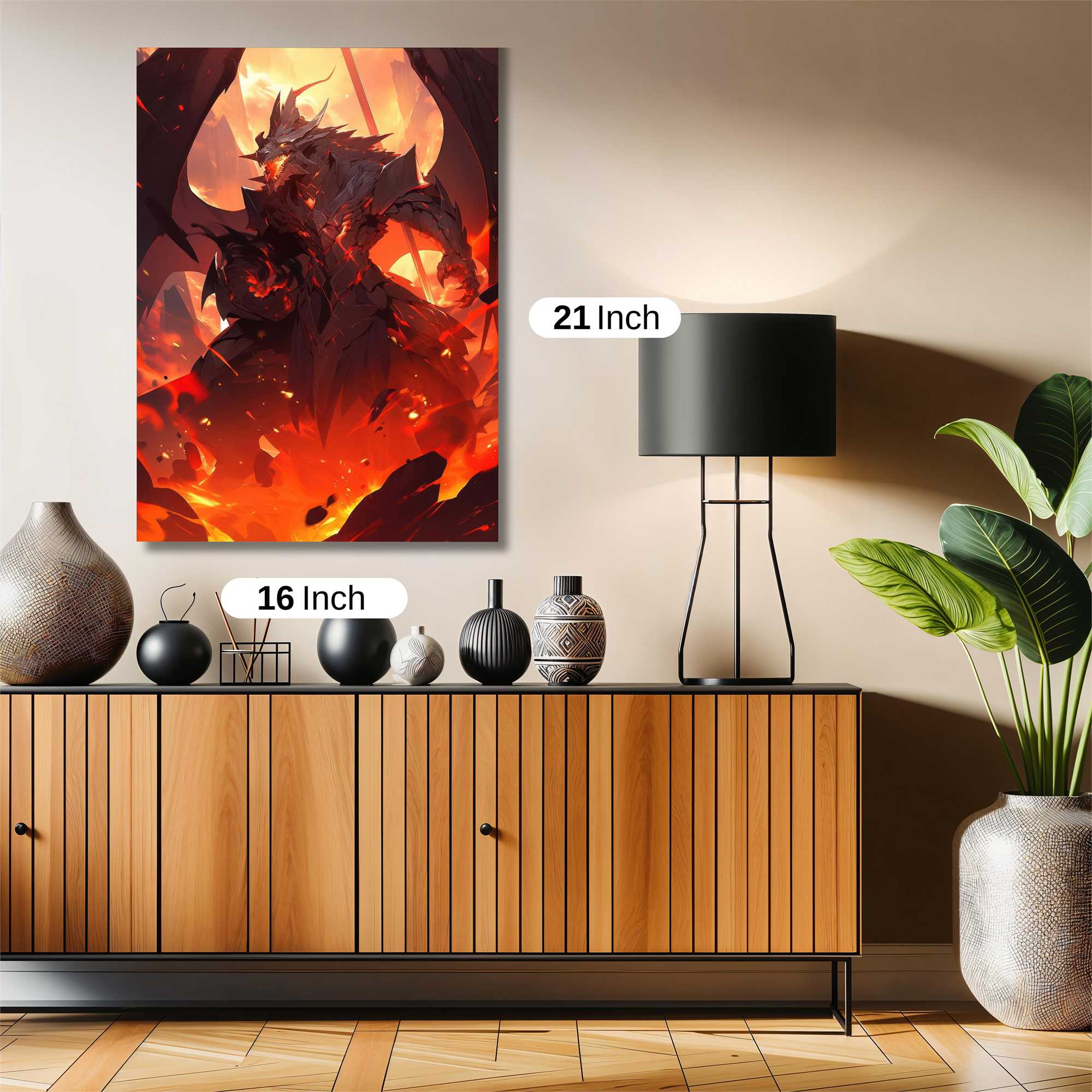 Inferno Majesty Safe Wall Magnetic / M