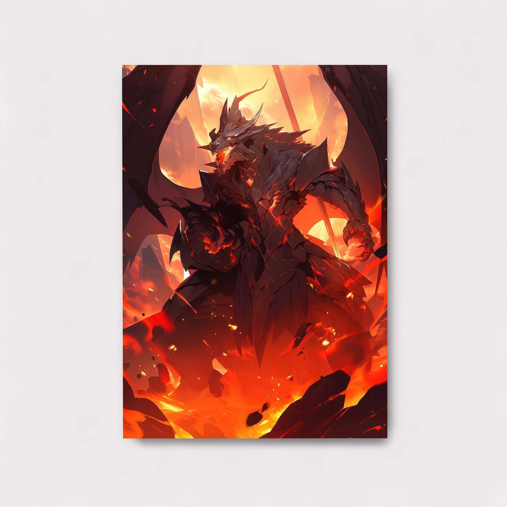 Inferno Majesty Safe Wall Magnetic / M