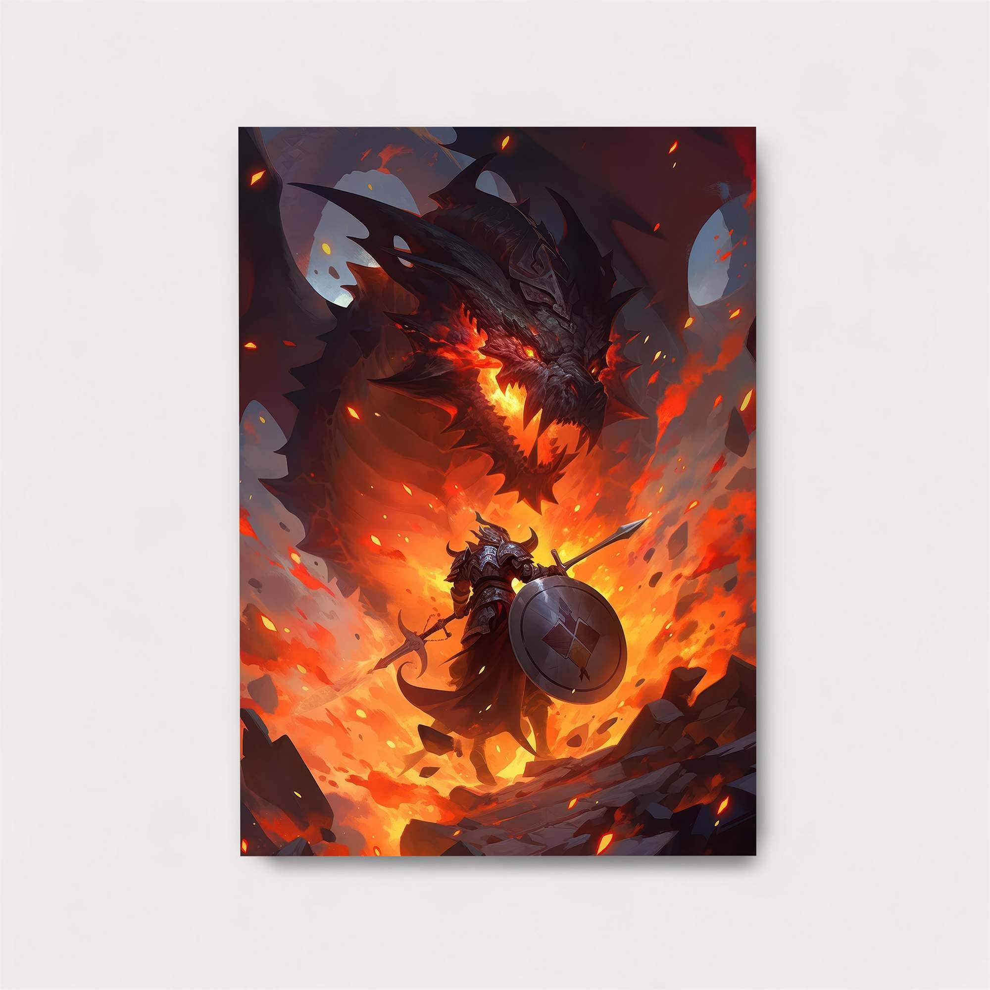 Dragon's Wrath Safe Wall Magnetic / M