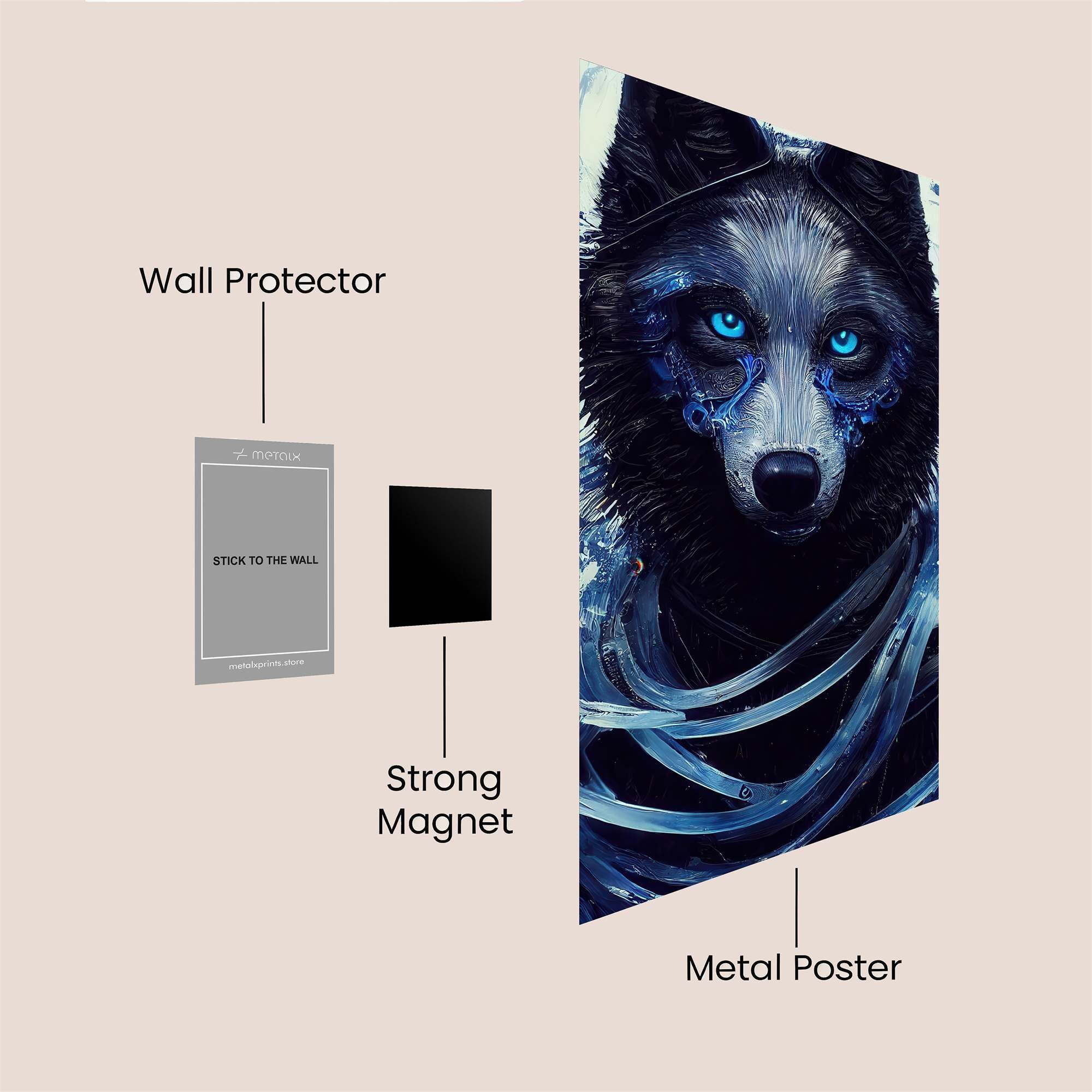 Lupine Enigma Safe Wall Magnetic / M