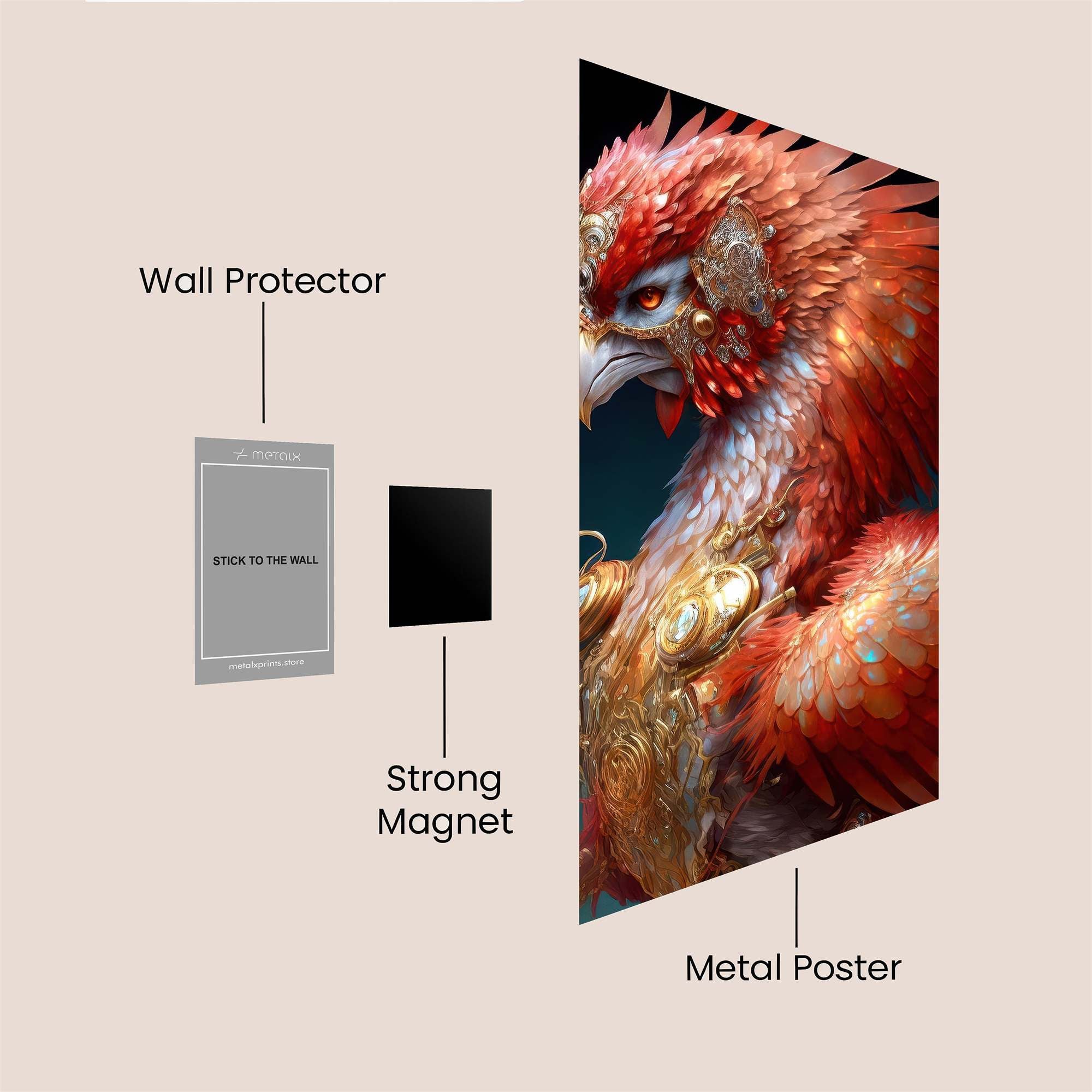 Phoenix Majesty Safe Wall Magnetic / M