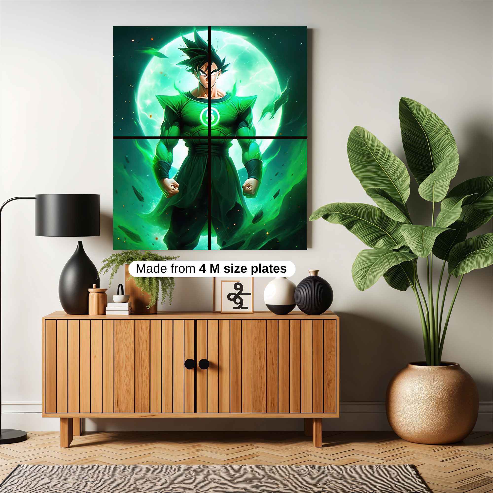 Saiyan Surge Safe Wall Magnetic / M