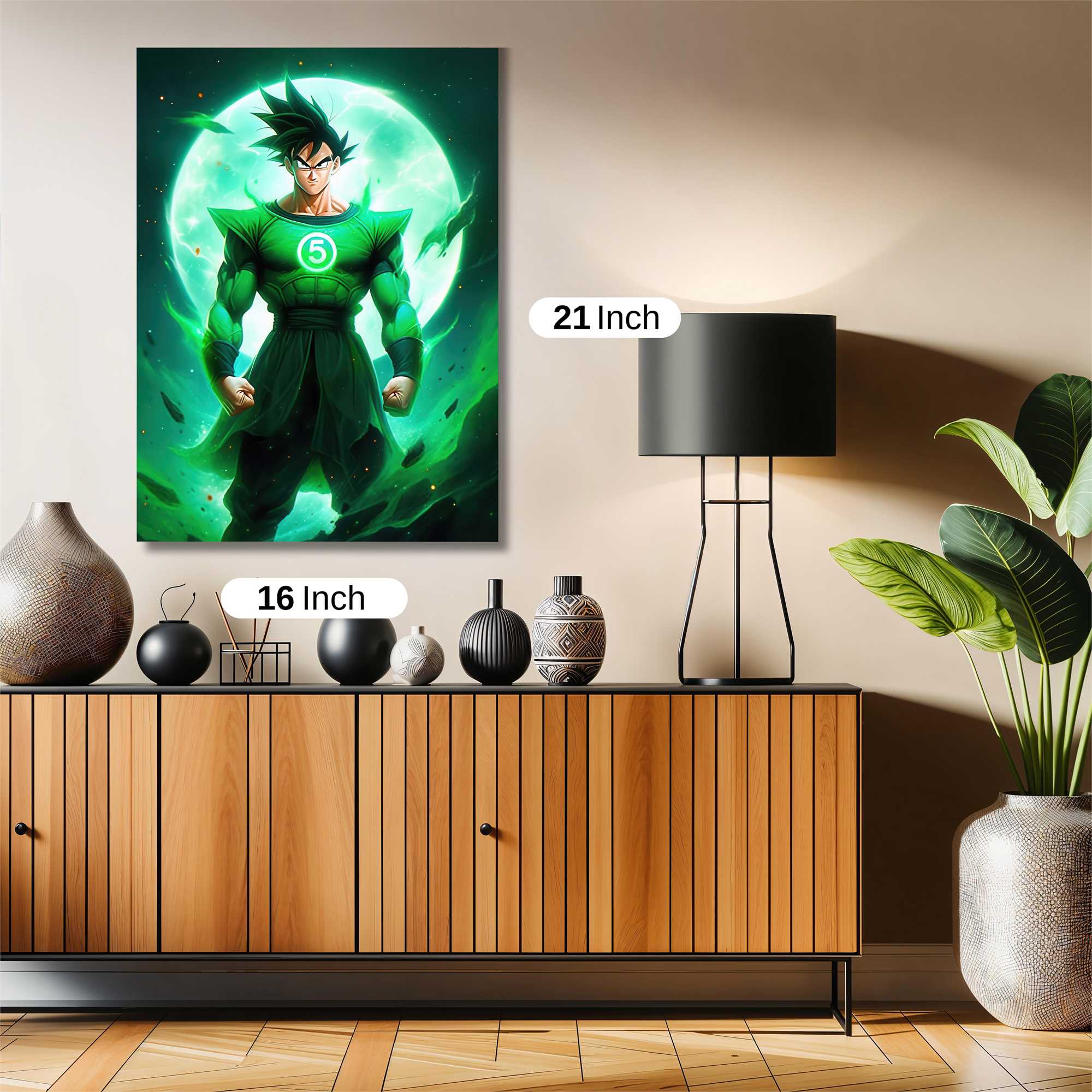 Saiyan Surge Safe Wall Magnetic / M