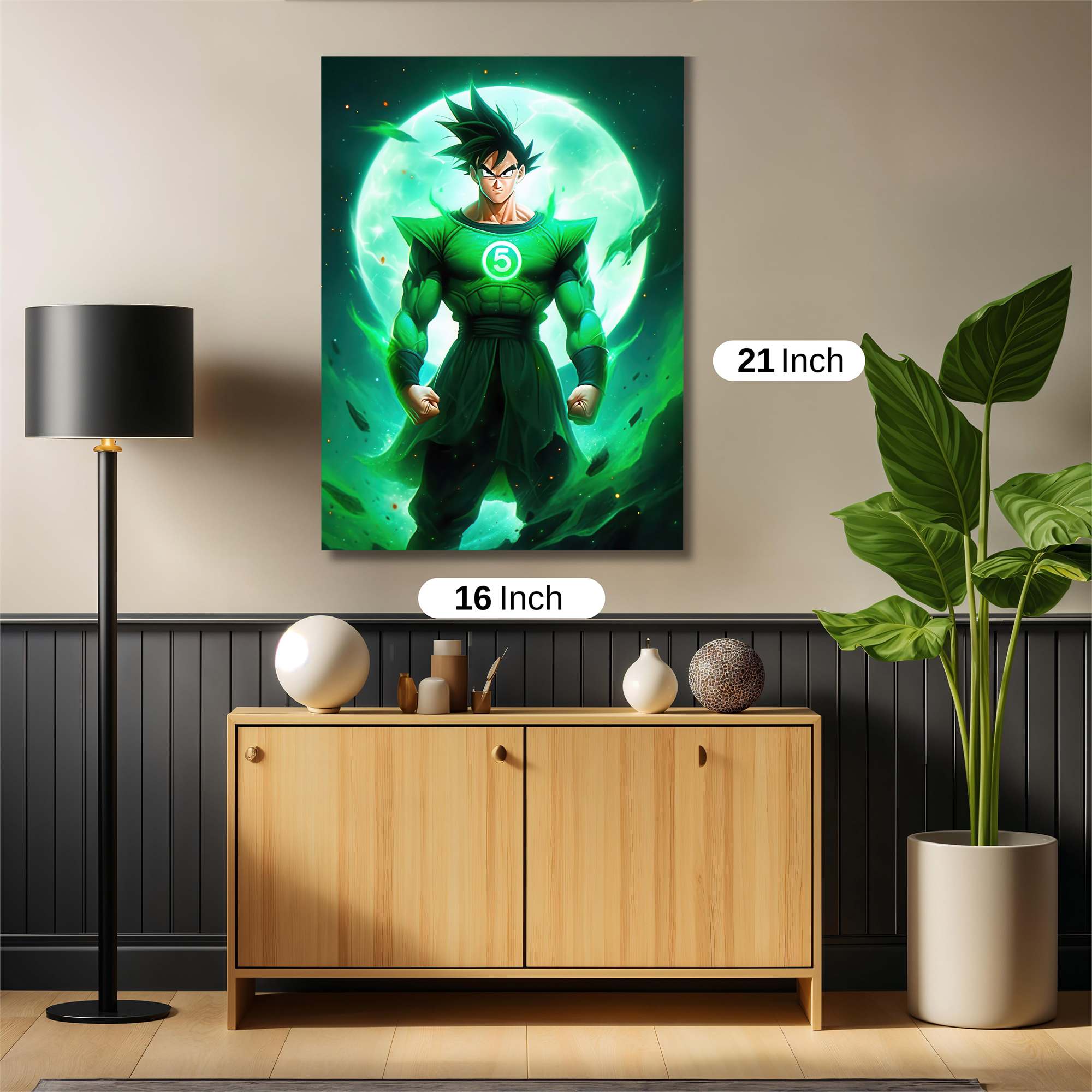 Saiyan Surge Safe Wall Magnetic / M