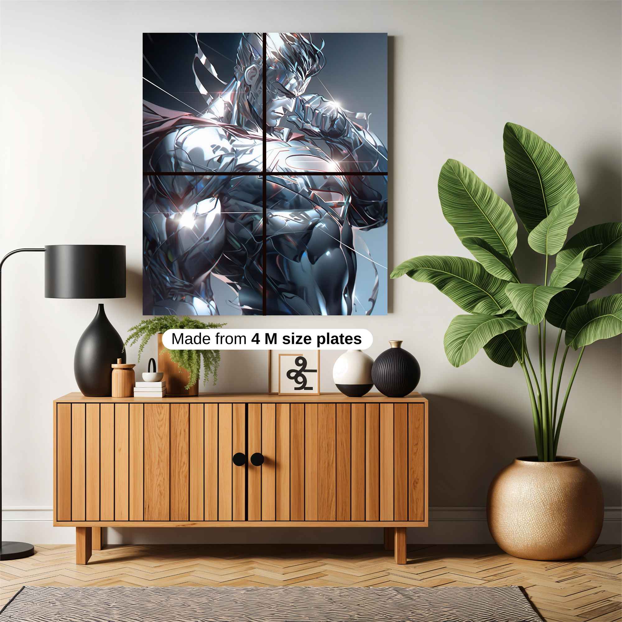 Superman Resplendent Safe Wall Magnetic / M