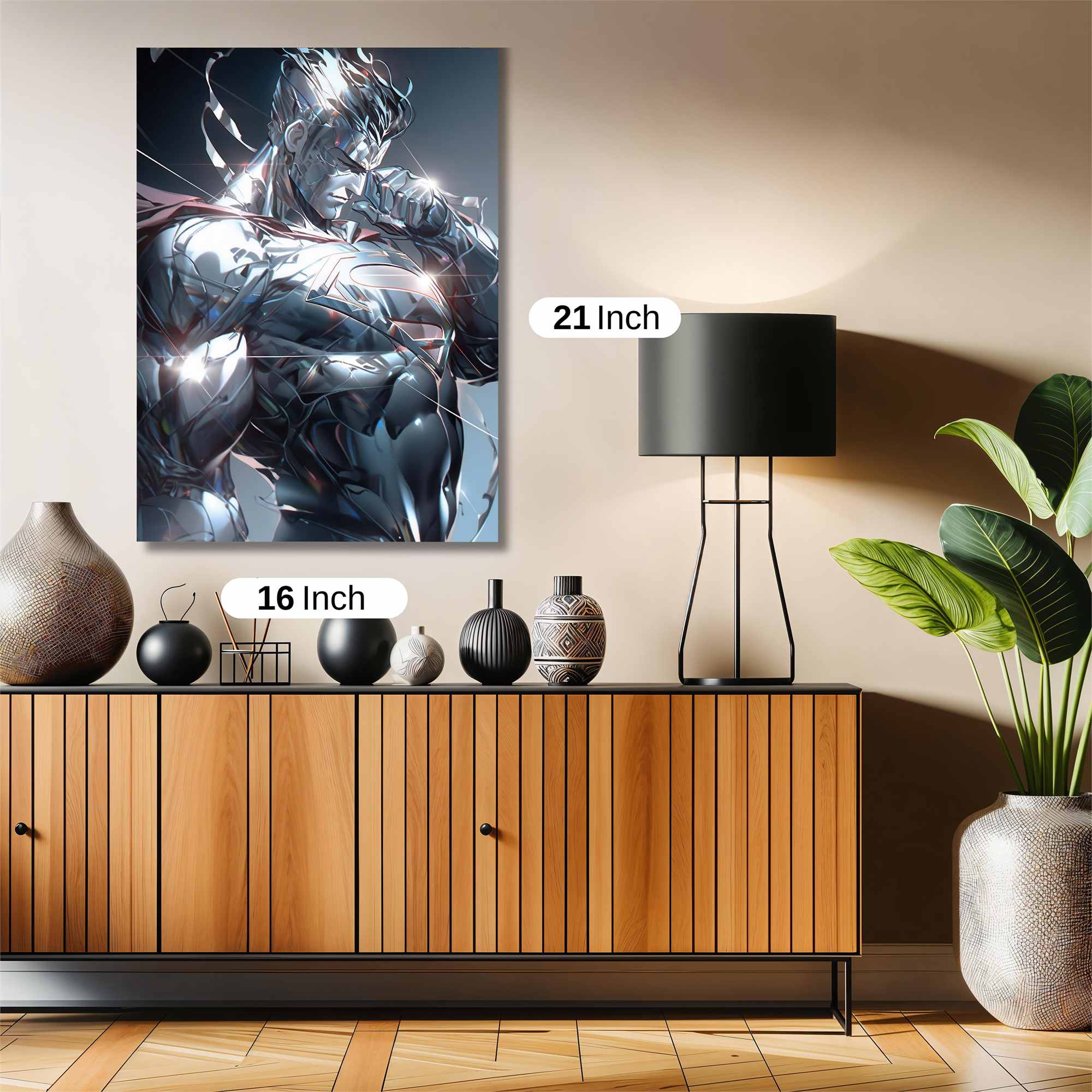 Superman Resplendent Safe Wall Magnetic / M