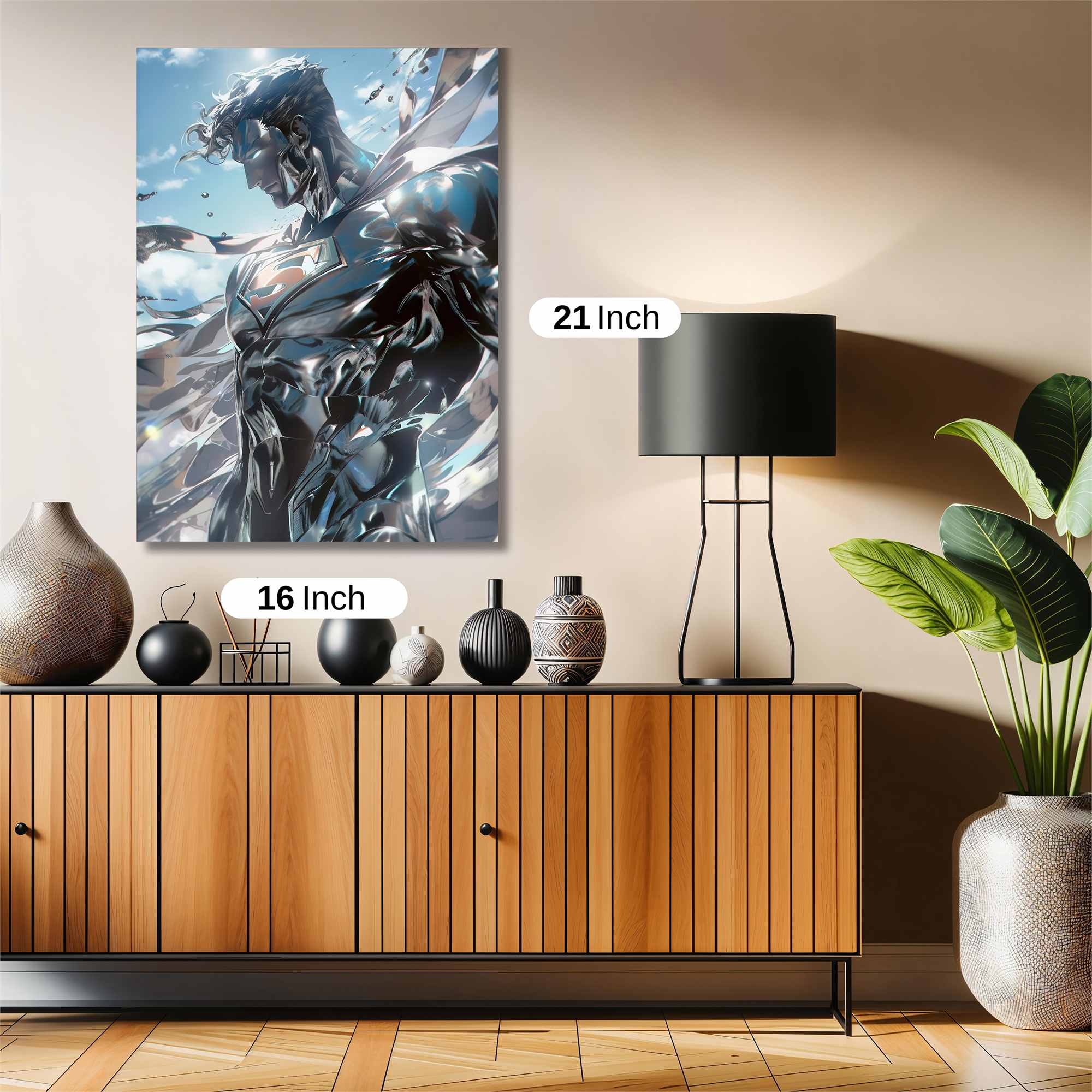 Superman Resplendent Safe Wall Magnetic / M