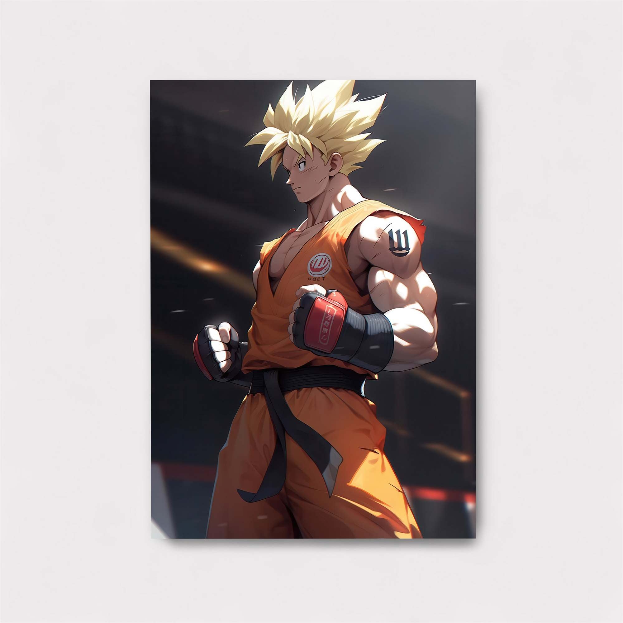 Saiyan Resolve Safe Wall Magnetic / M