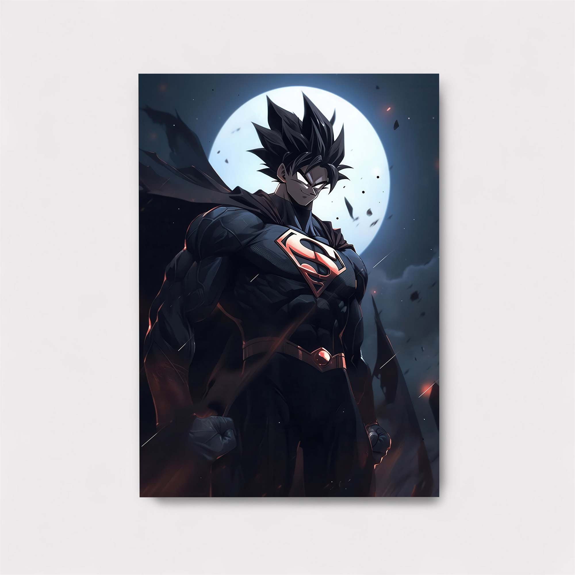 Dark Superman Safe Wall Magnetic / M