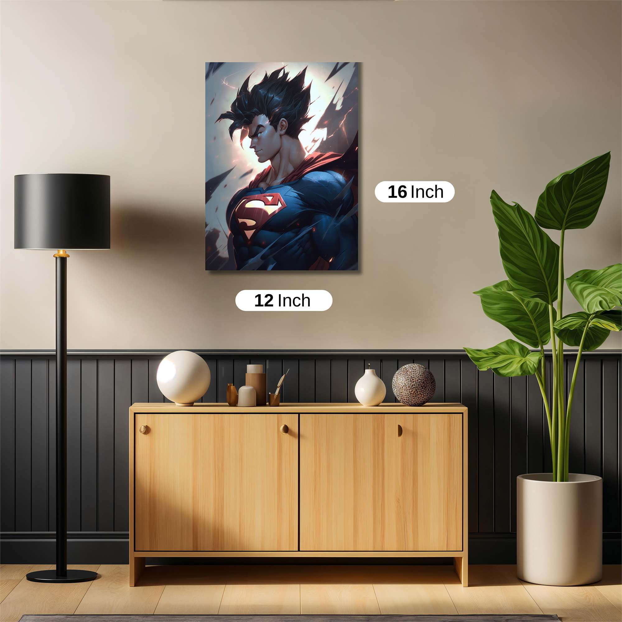 Superman Valor Safe Wall Magnetic / M