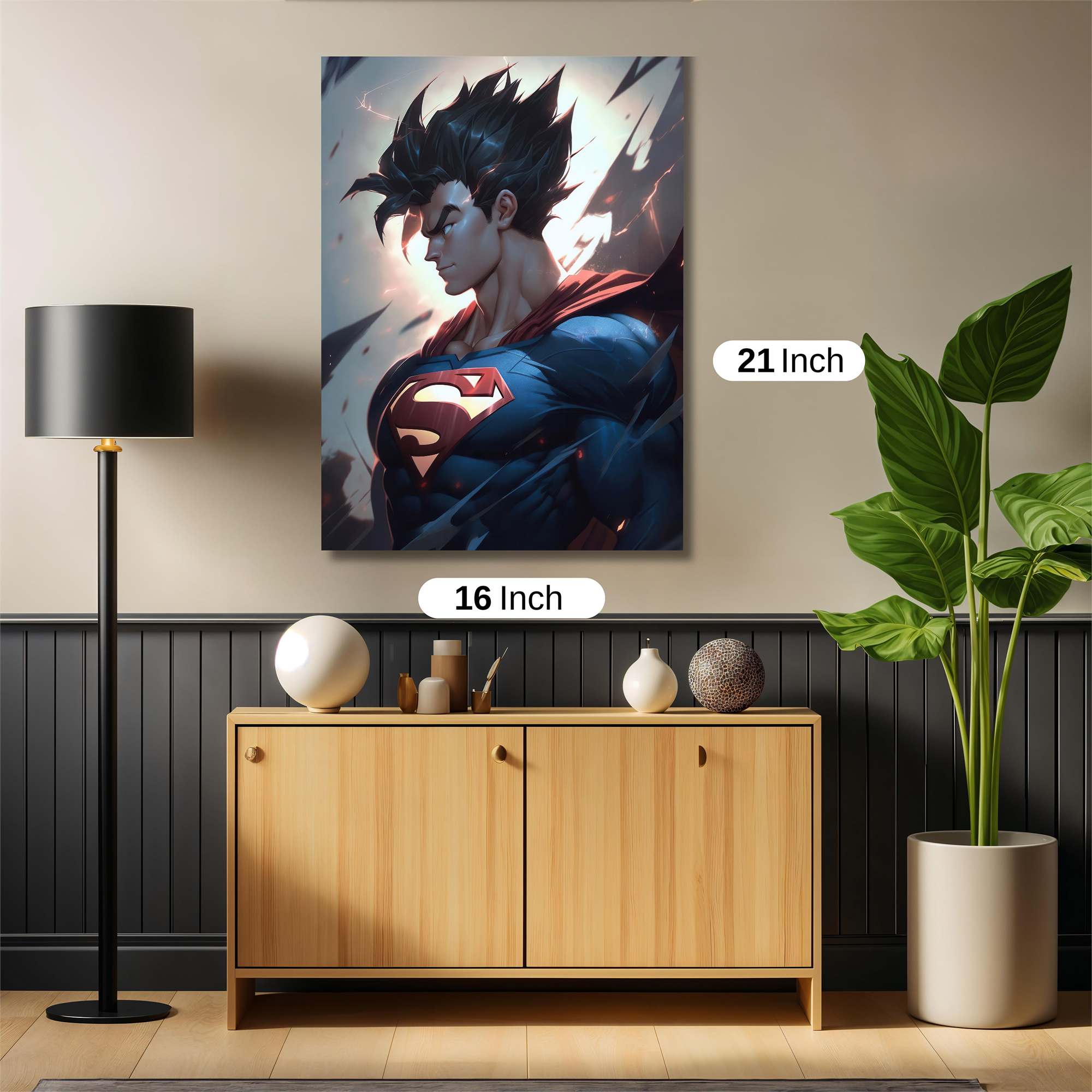 Superman Valor Safe Wall Magnetic / M