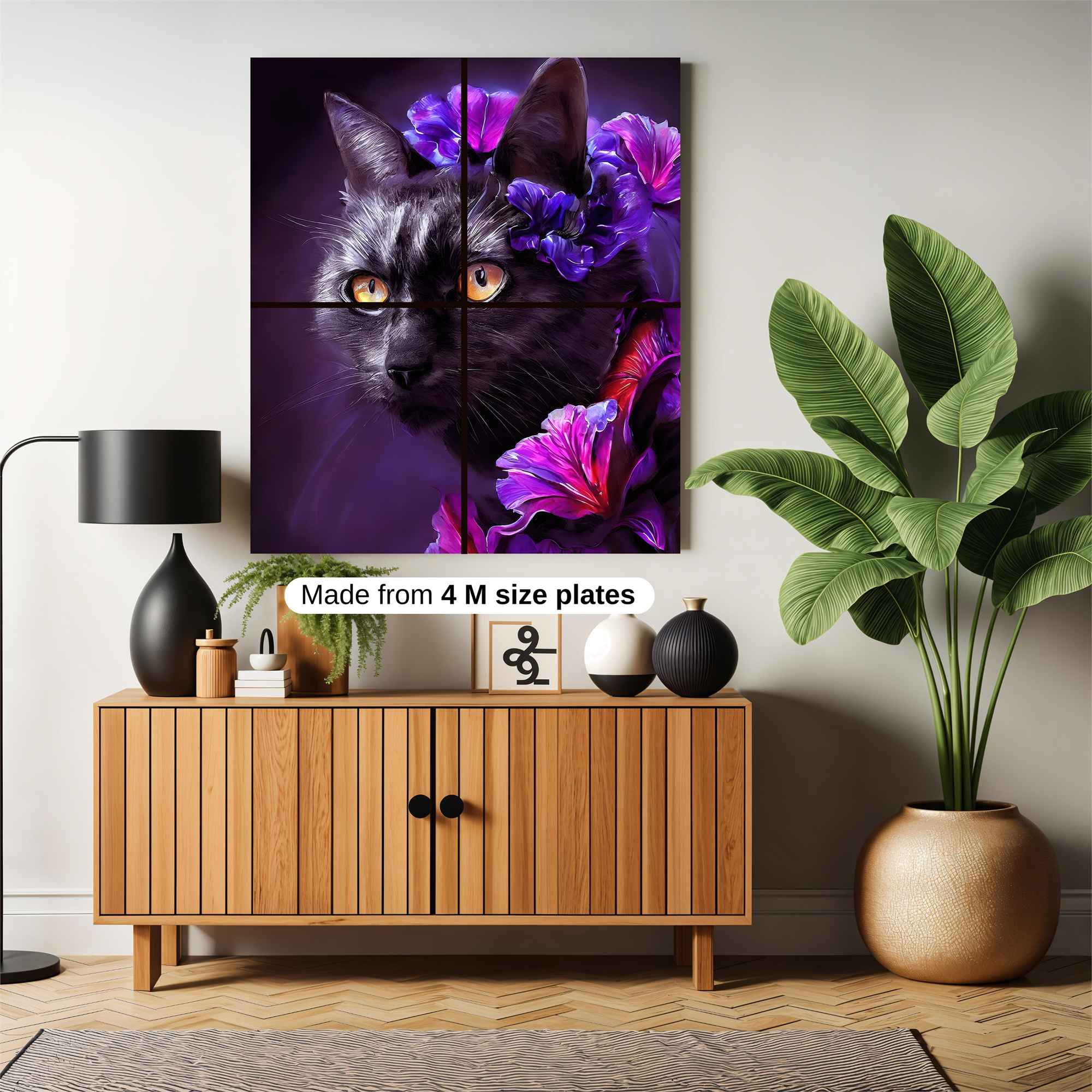 Mystic Feline Safe Wall Magnetic / M