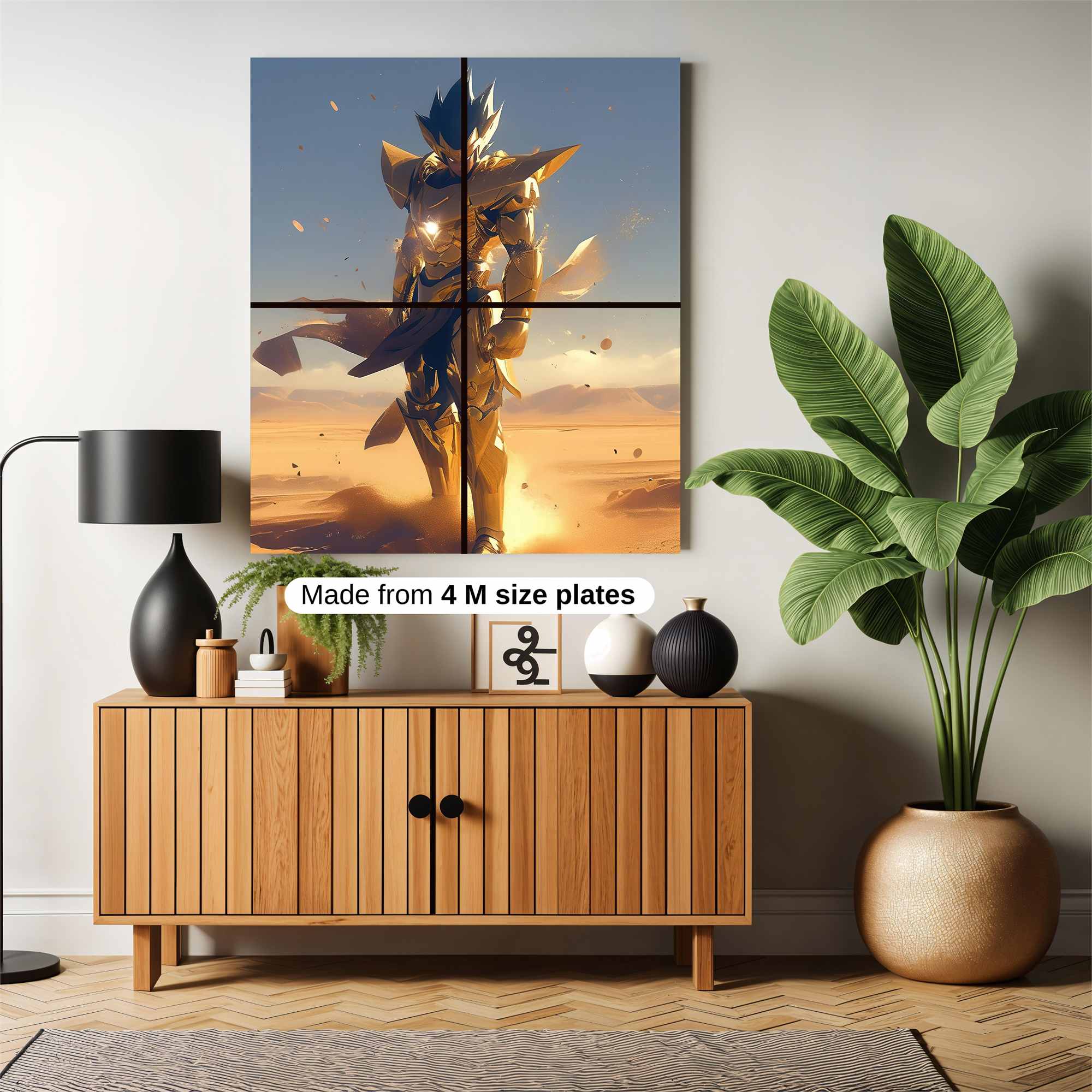 Golden Resolve Safe Wall Magnetic / M