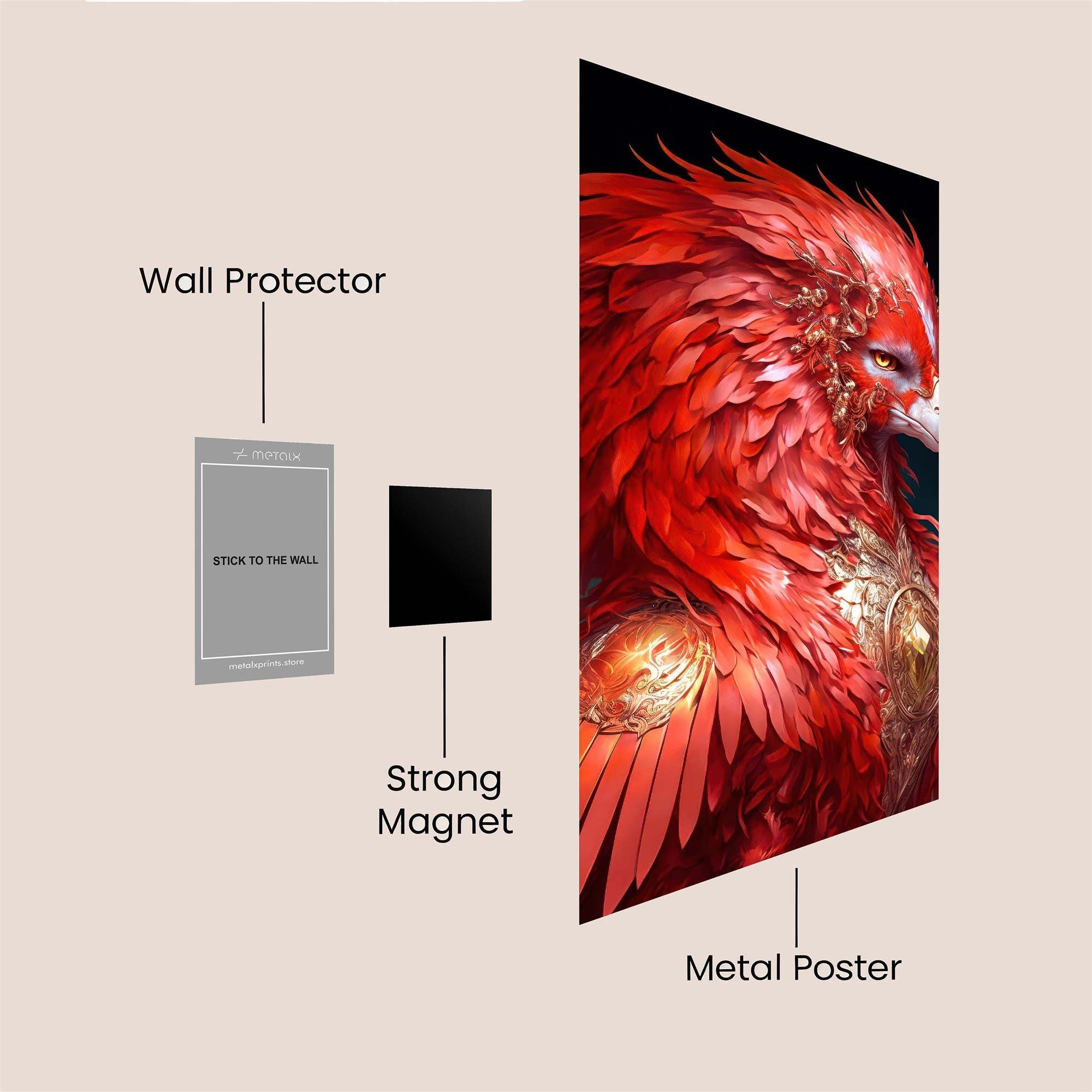 Crimson Majesty Safe Wall Magnetic / M