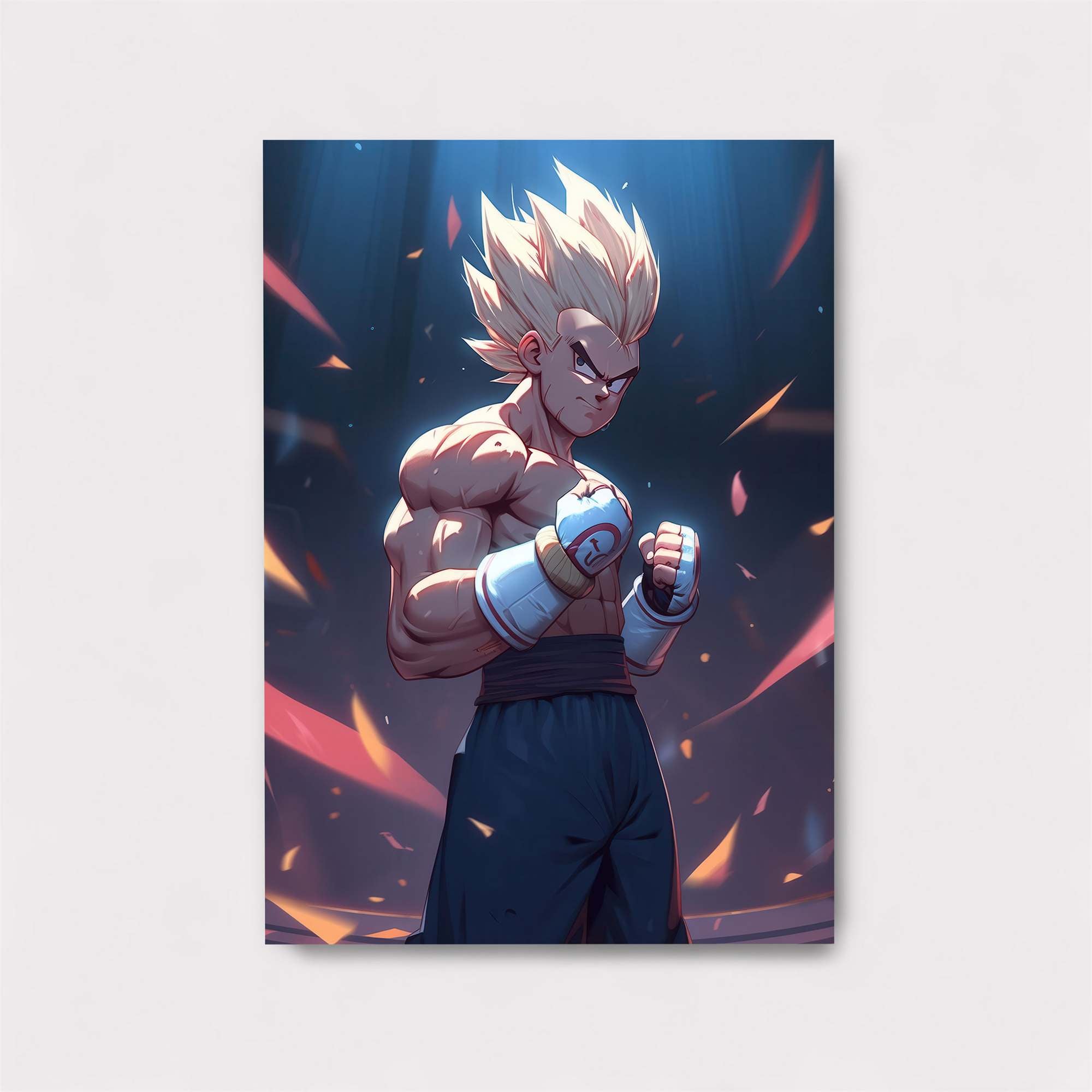Saiyan Firestorm Safe Wall Magnetic / M