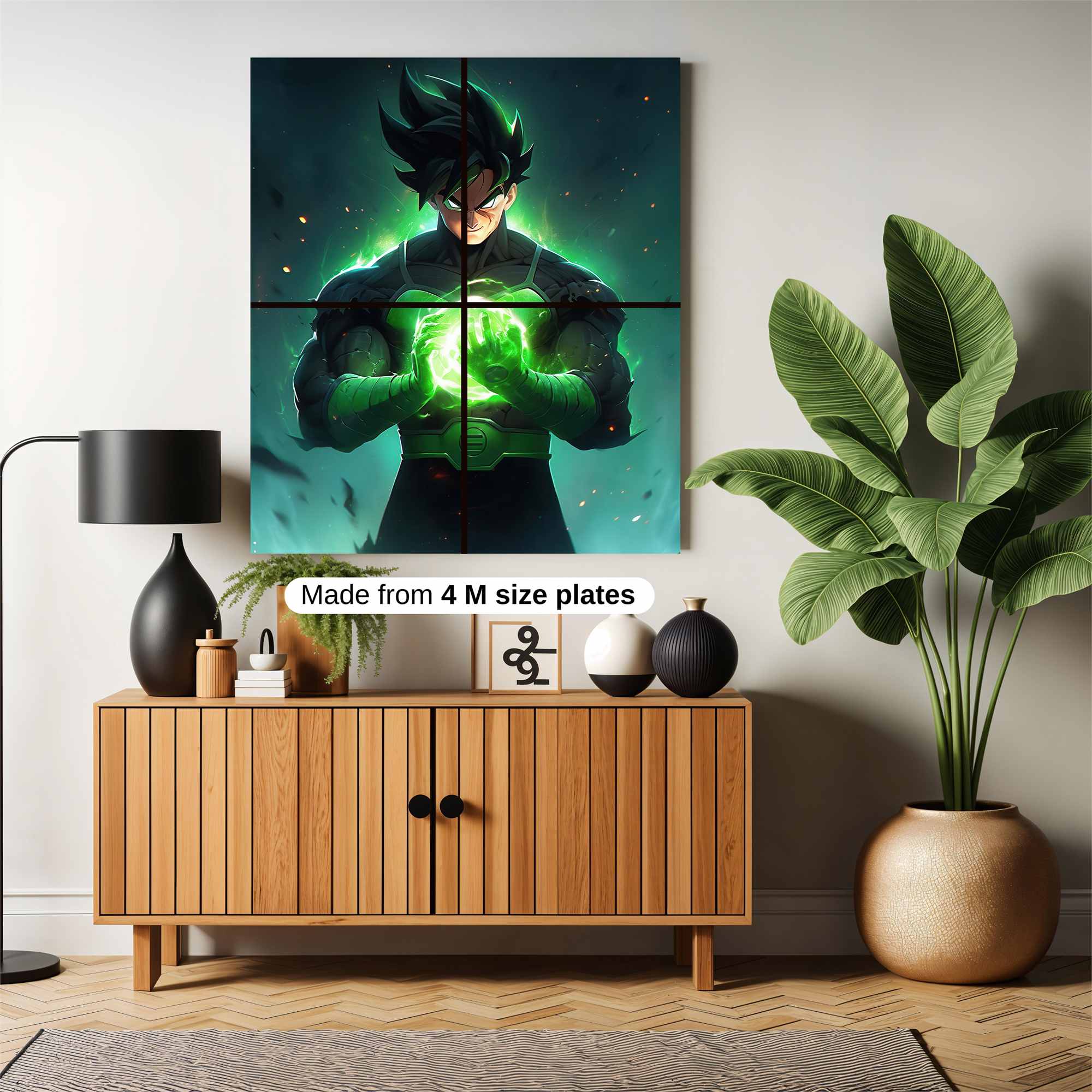 Saiyan Radiance Safe Wall Magnetic / M