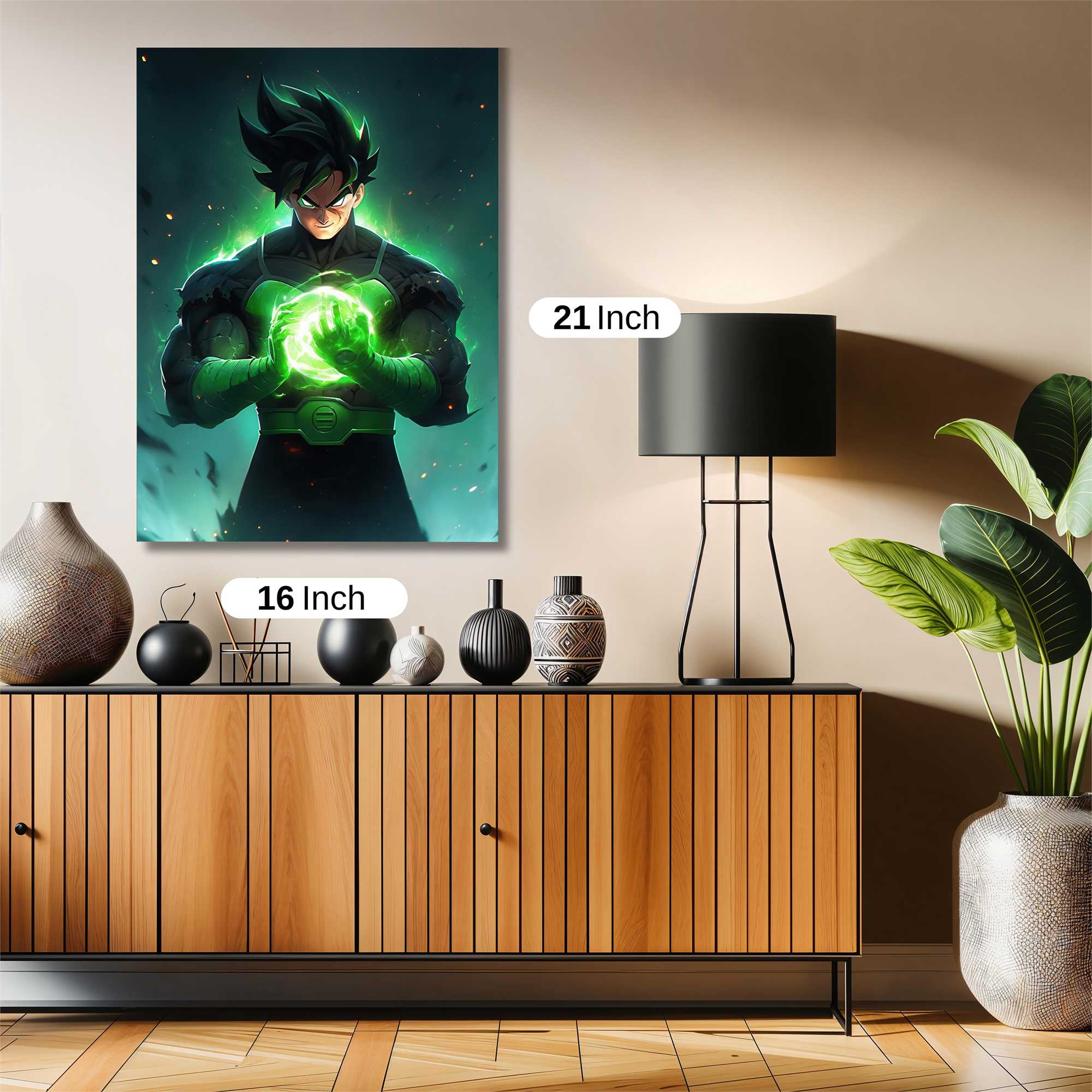 Saiyan Radiance Safe Wall Magnetic / M