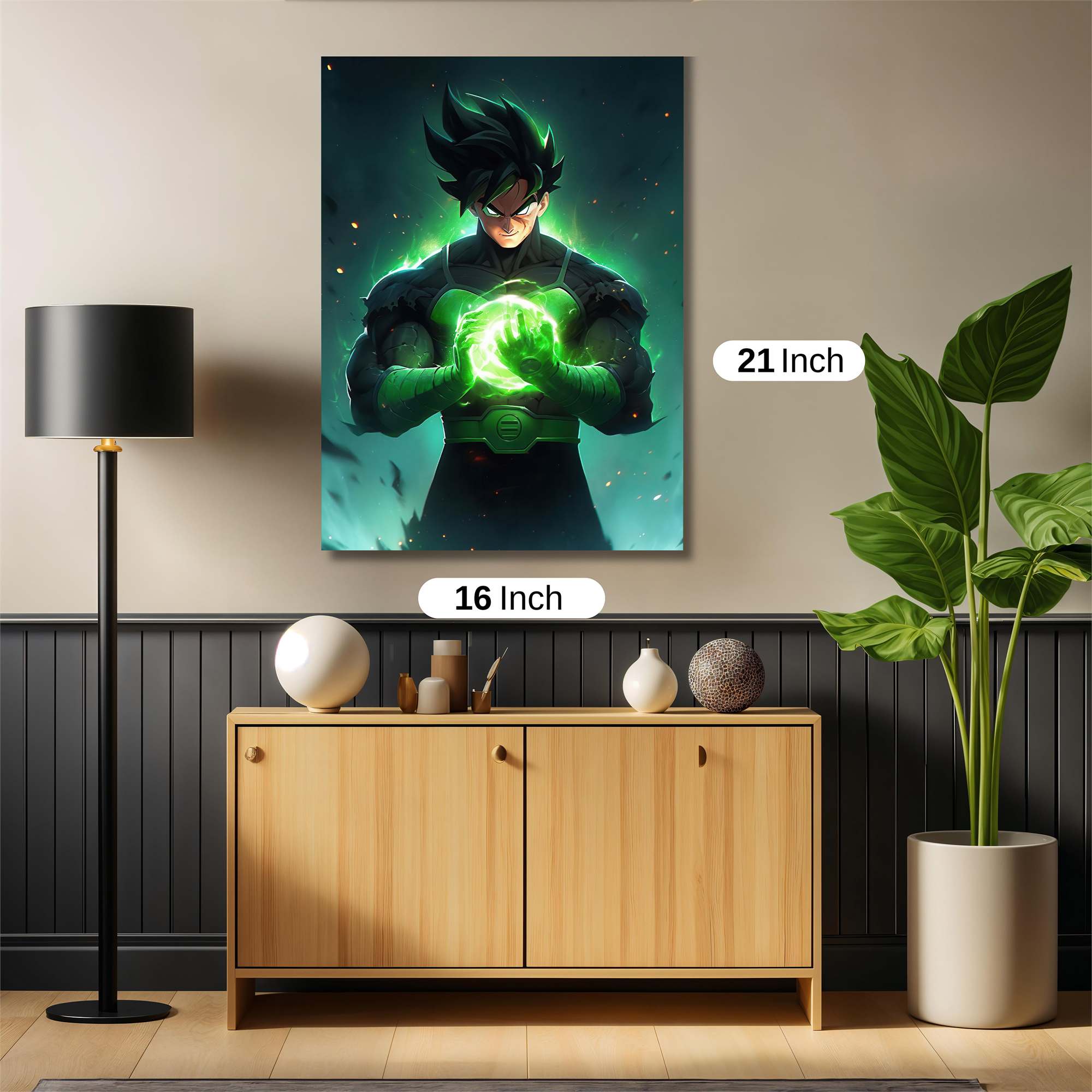 Saiyan Radiance Safe Wall Magnetic / M