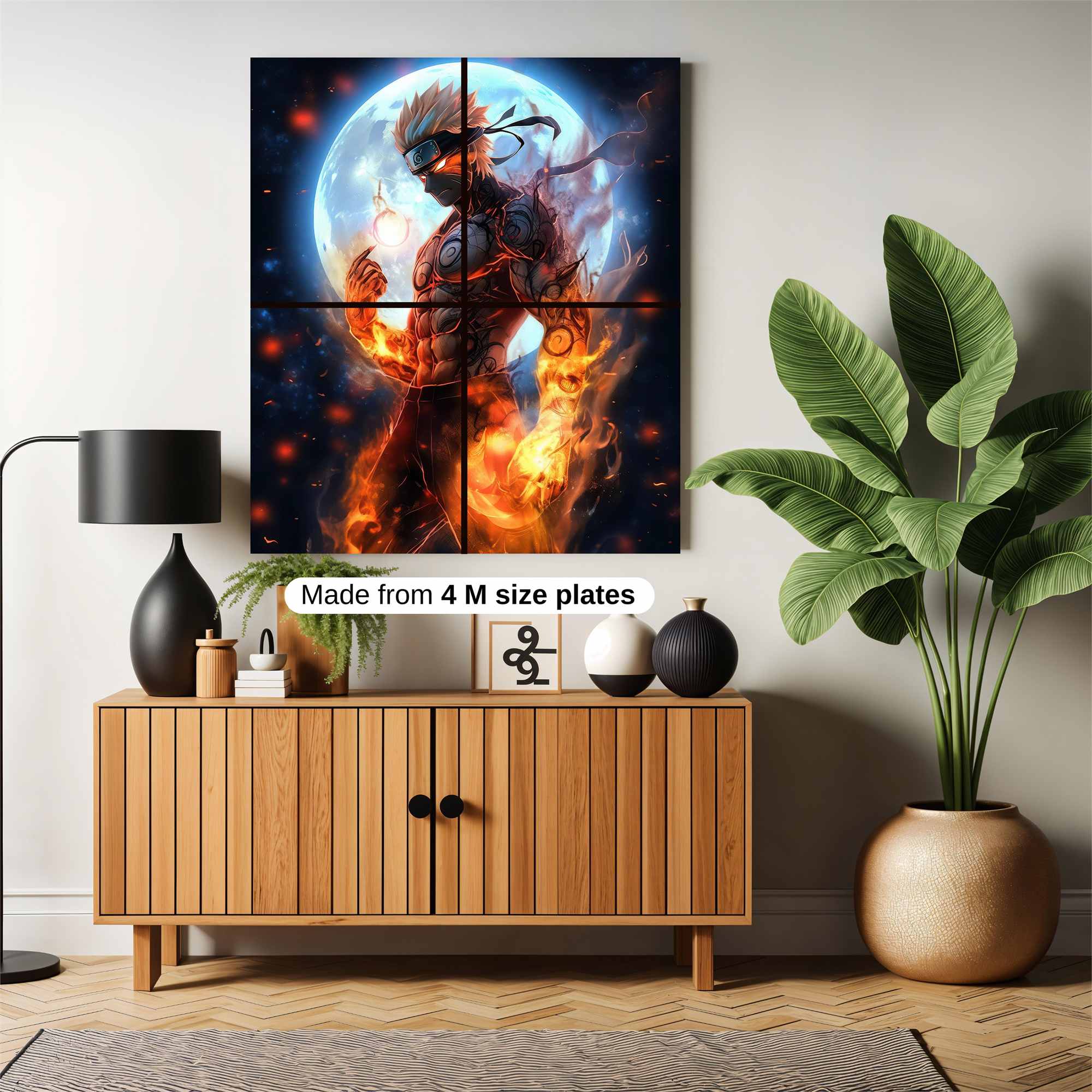 Ninja Inferno Safe Wall Magnetic / M