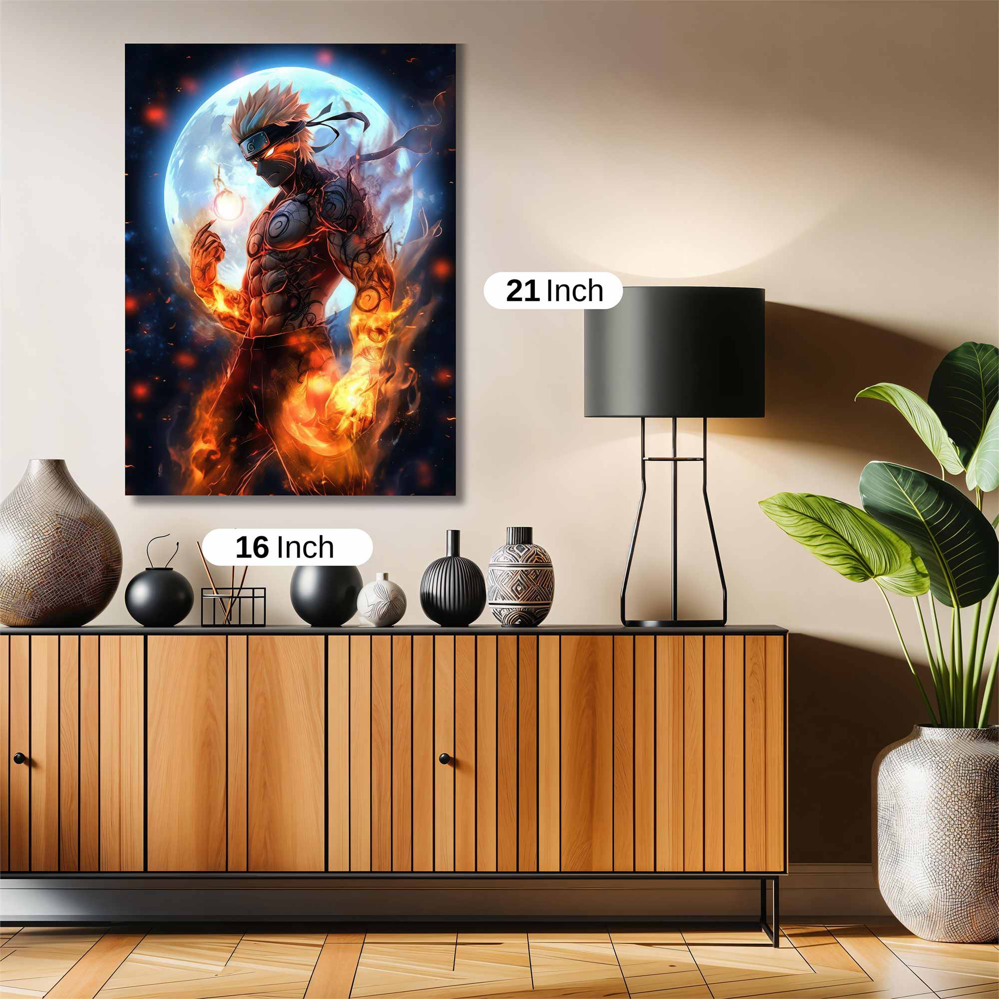 Ninja Inferno Safe Wall Magnetic / M