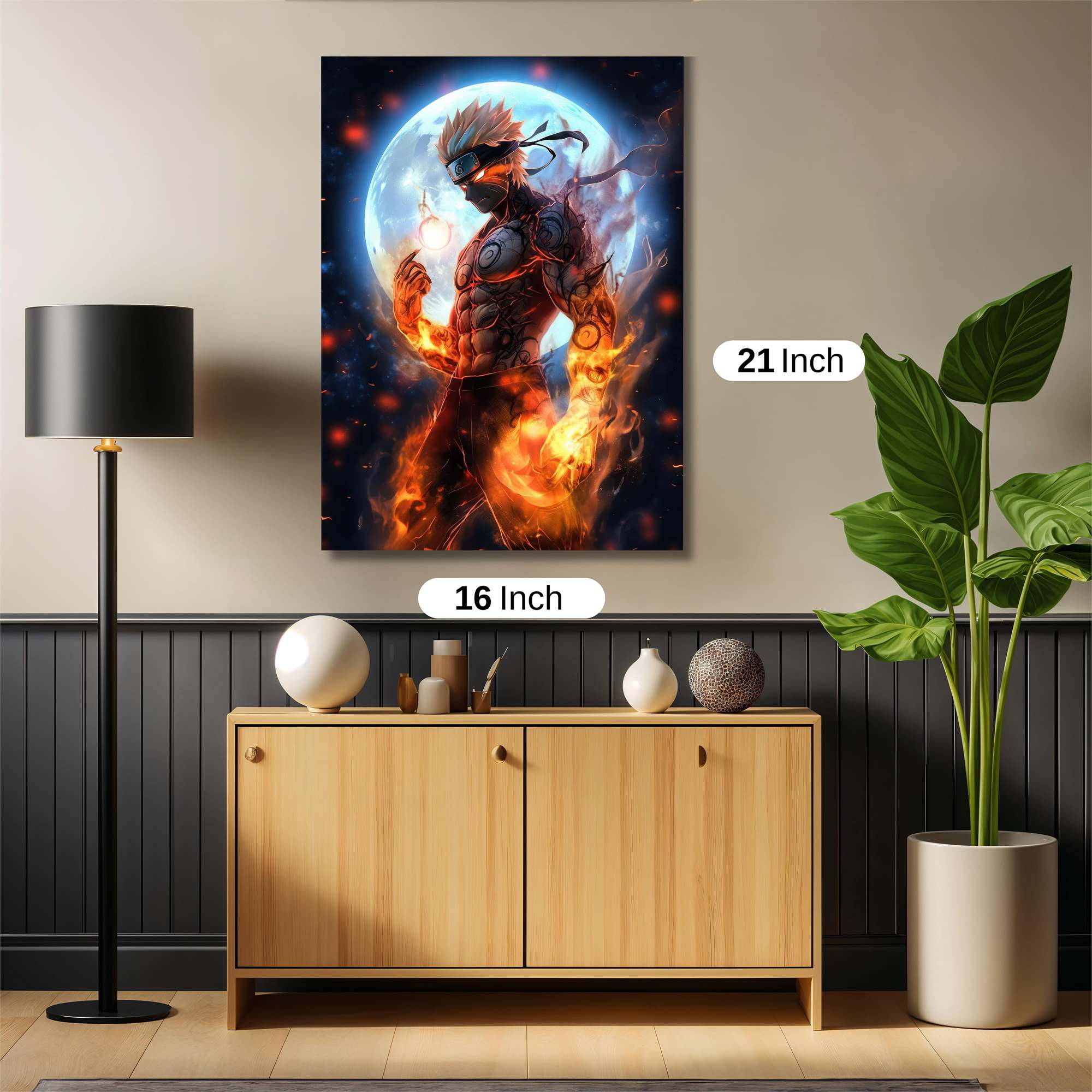 Ninja Inferno Safe Wall Magnetic / M