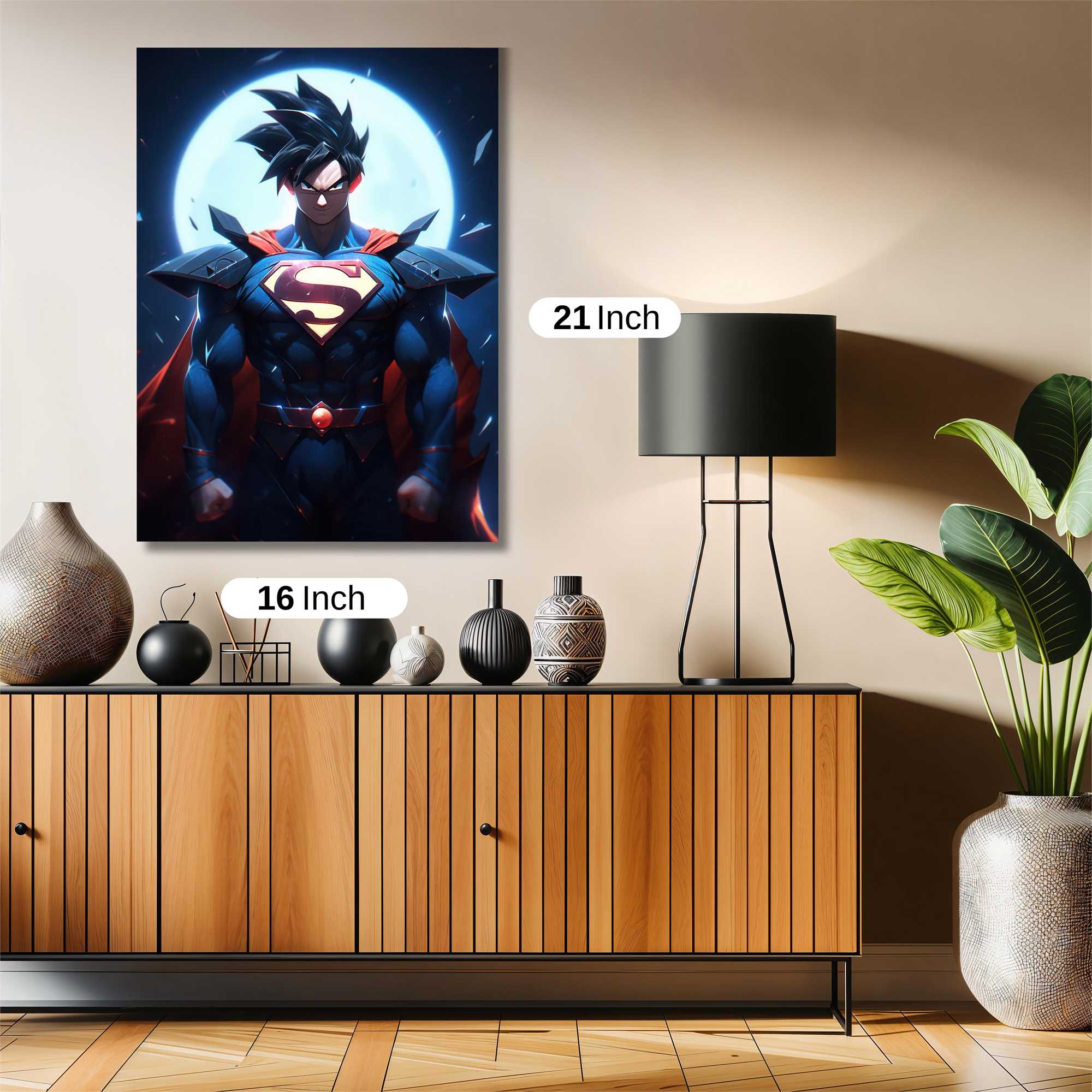 Superman Eclipse Safe Wall Magnetic / M
