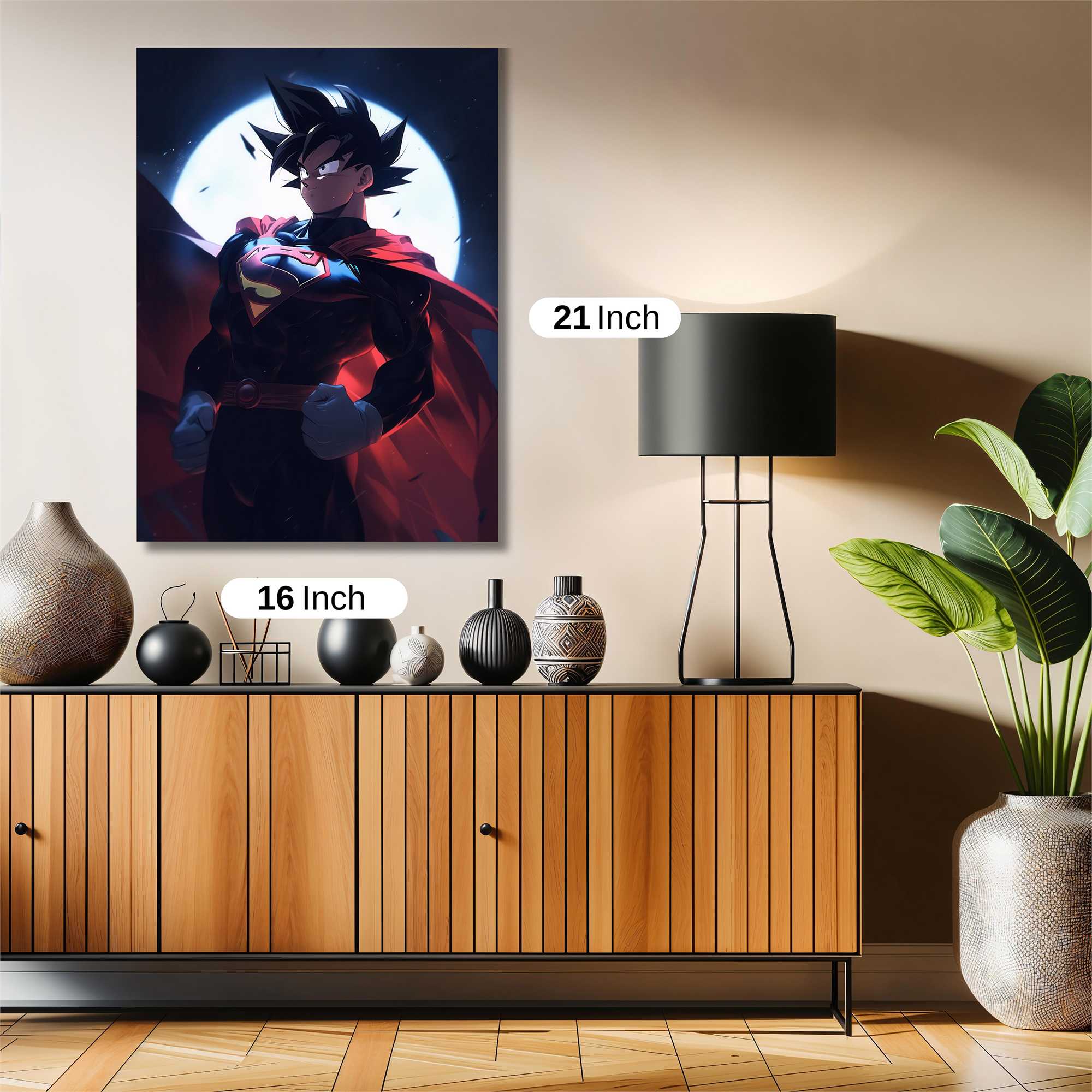 Saiyan Supercharge Safe Wall Magnetic / M