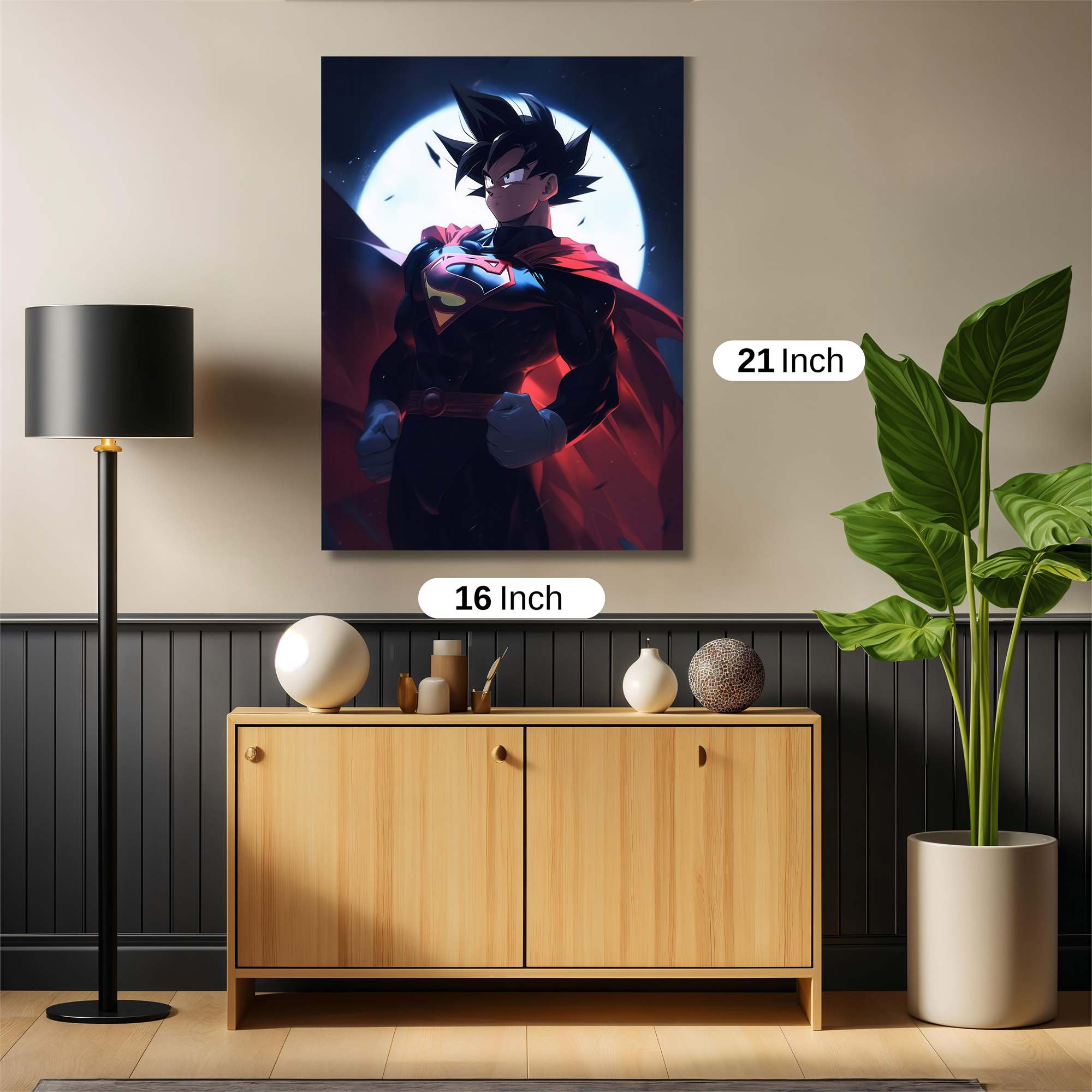 Saiyan Supercharge Safe Wall Magnetic / M