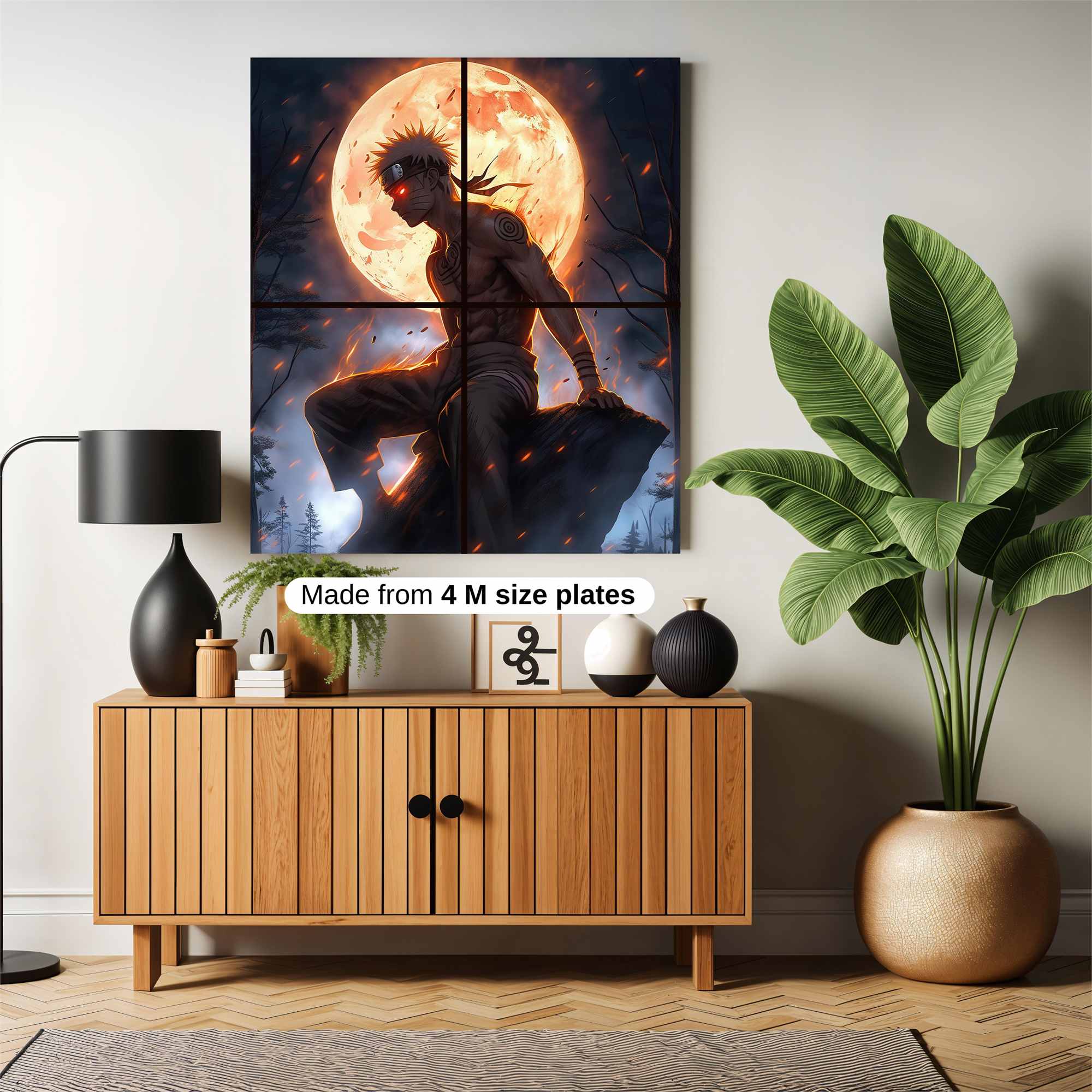 Moonlit Fury Safe Wall Magnetic / M