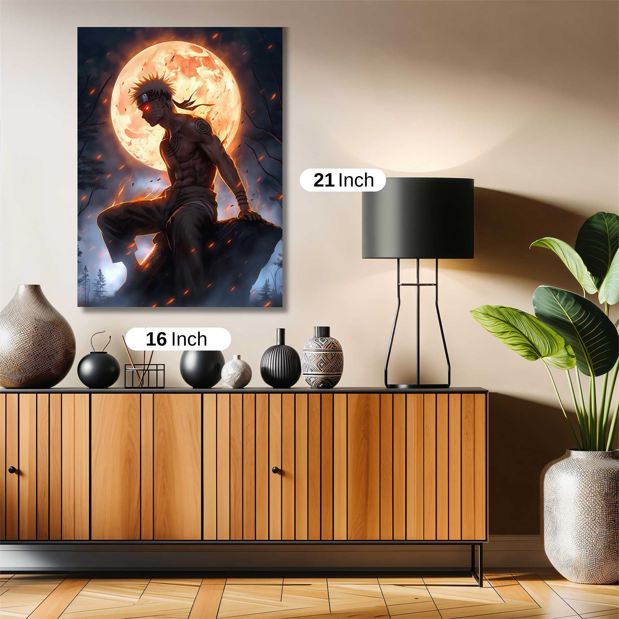 Moonlit Fury Safe Wall Magnetic / M