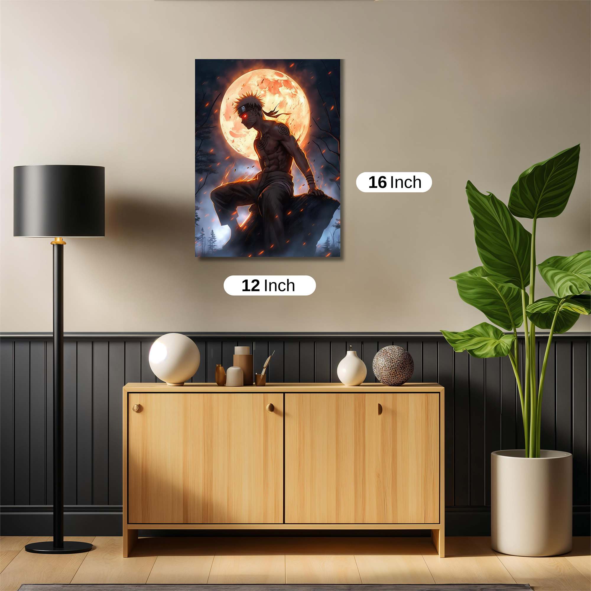 Moonlit Fury Safe Wall Magnetic / M