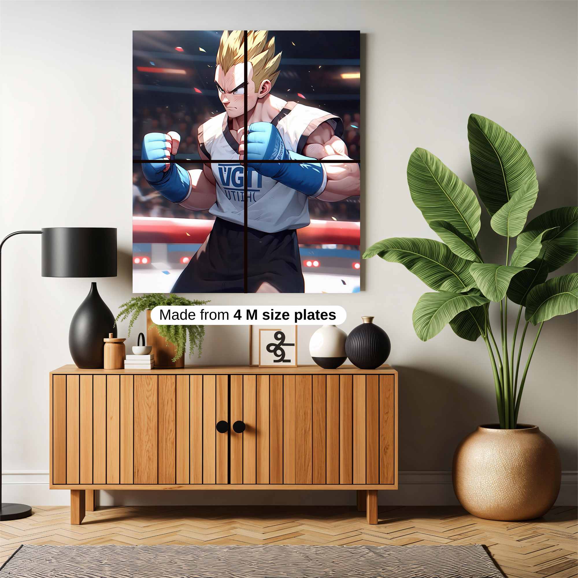 Saiyan Showdown Safe Wall Magnetic / M