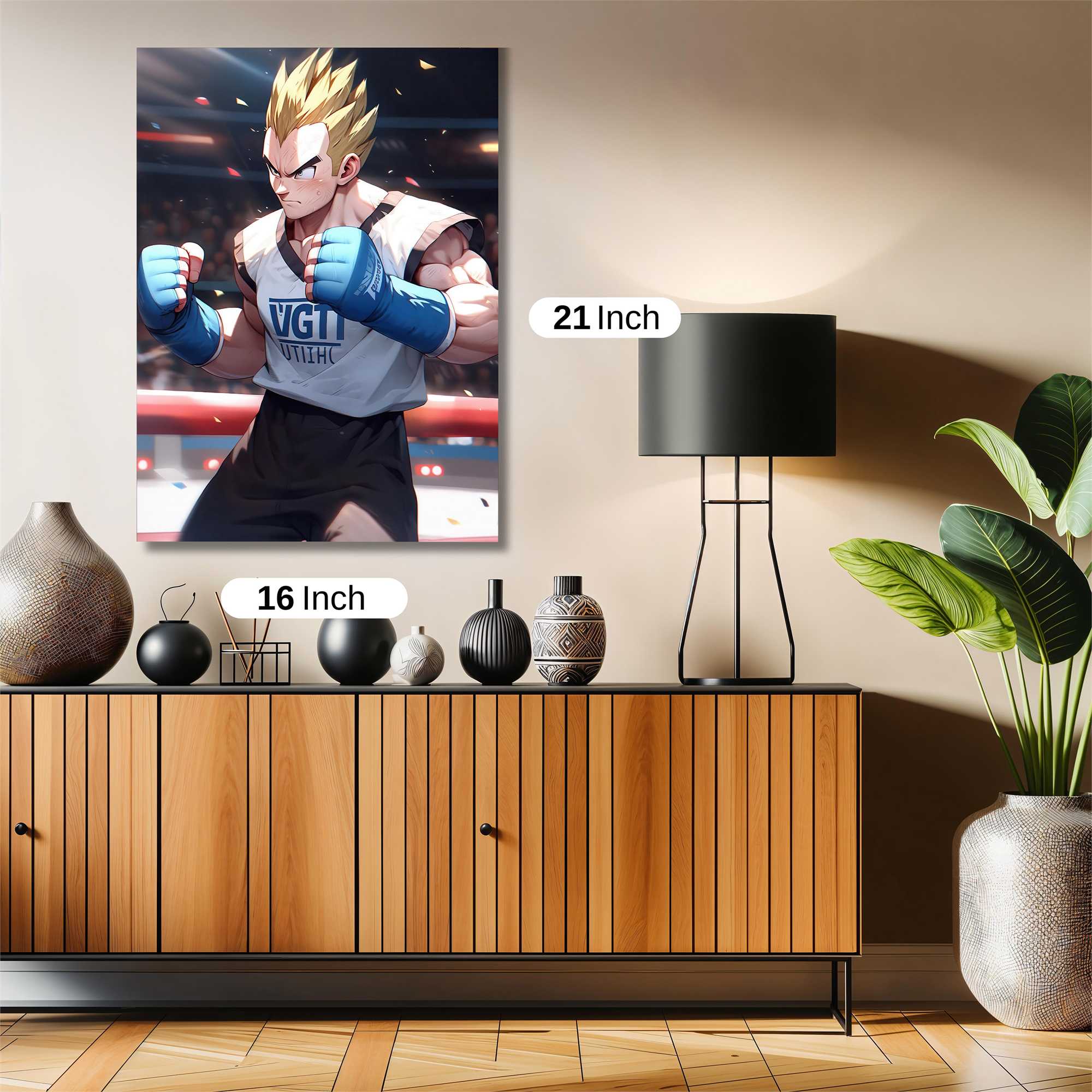 Saiyan Showdown Safe Wall Magnetic / M