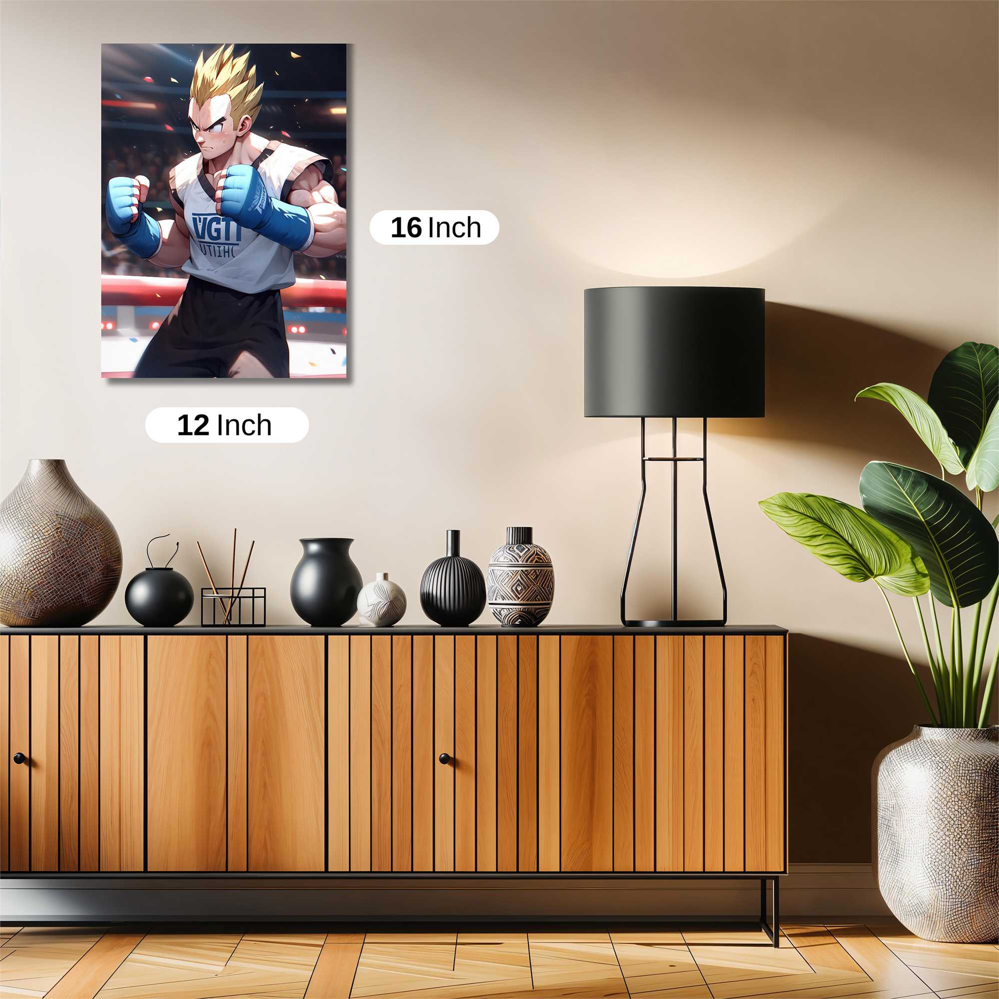 Saiyan Showdown Safe Wall Magnetic / M