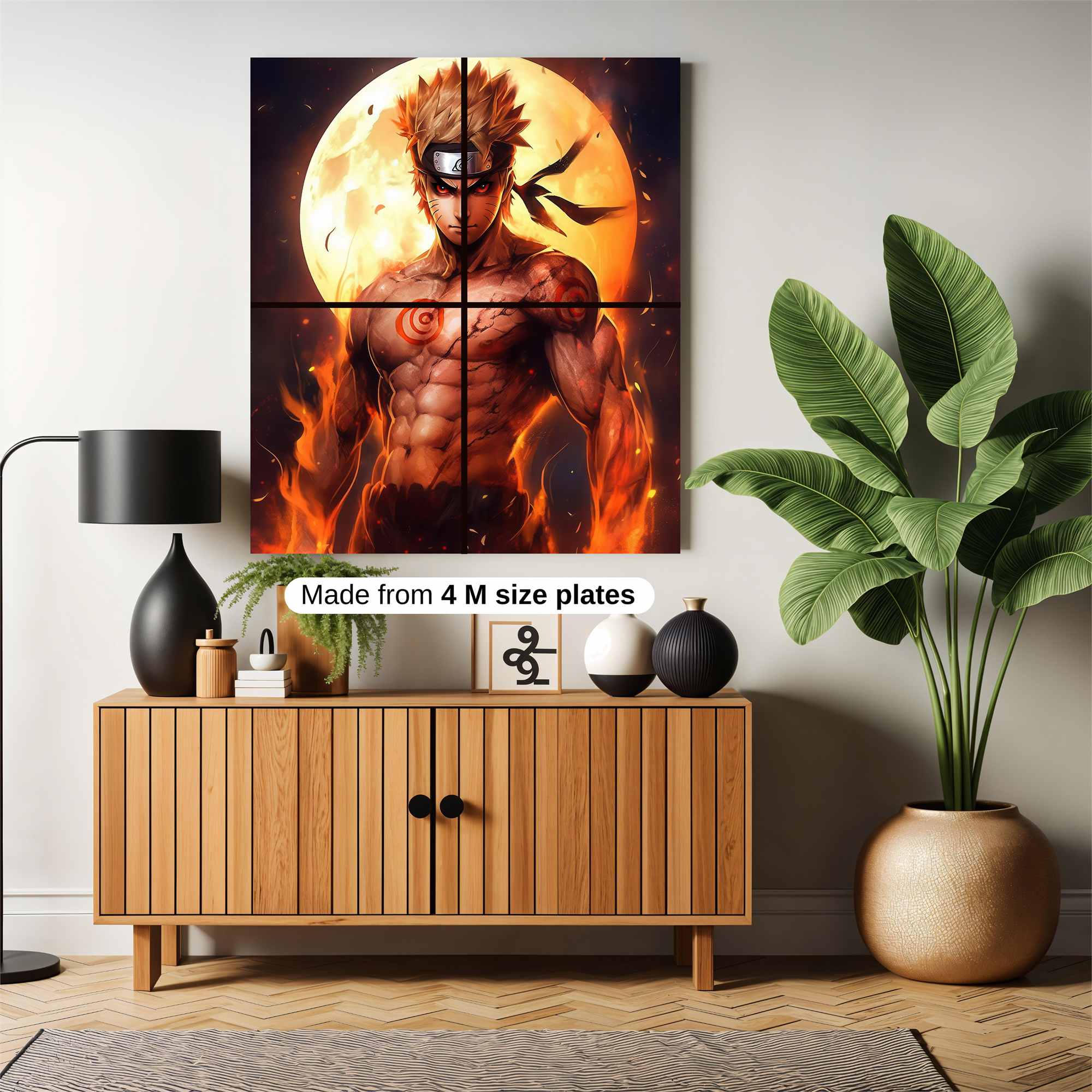 Naruto Inferno Safe Wall Magnetic / M