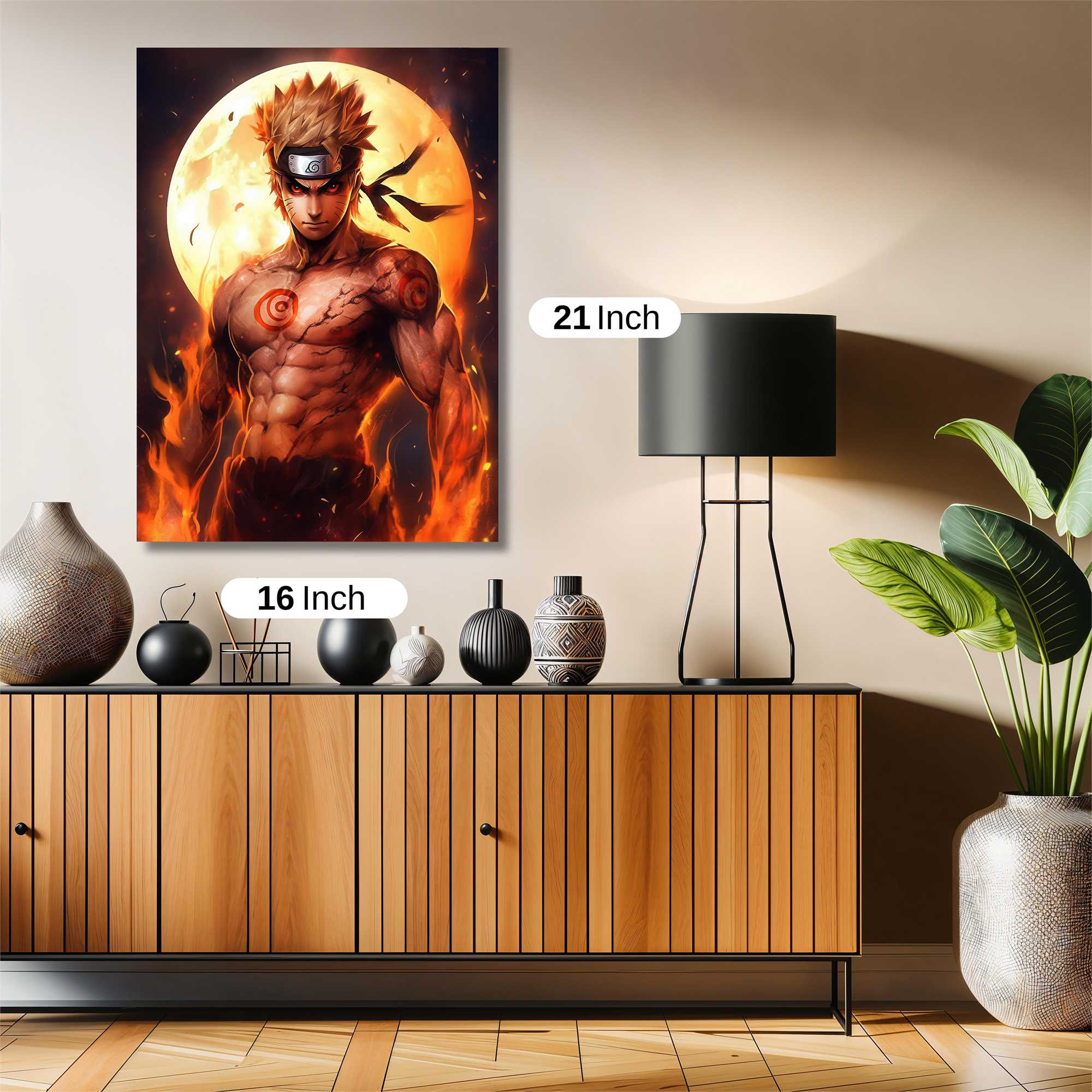 Naruto Inferno Safe Wall Magnetic / M