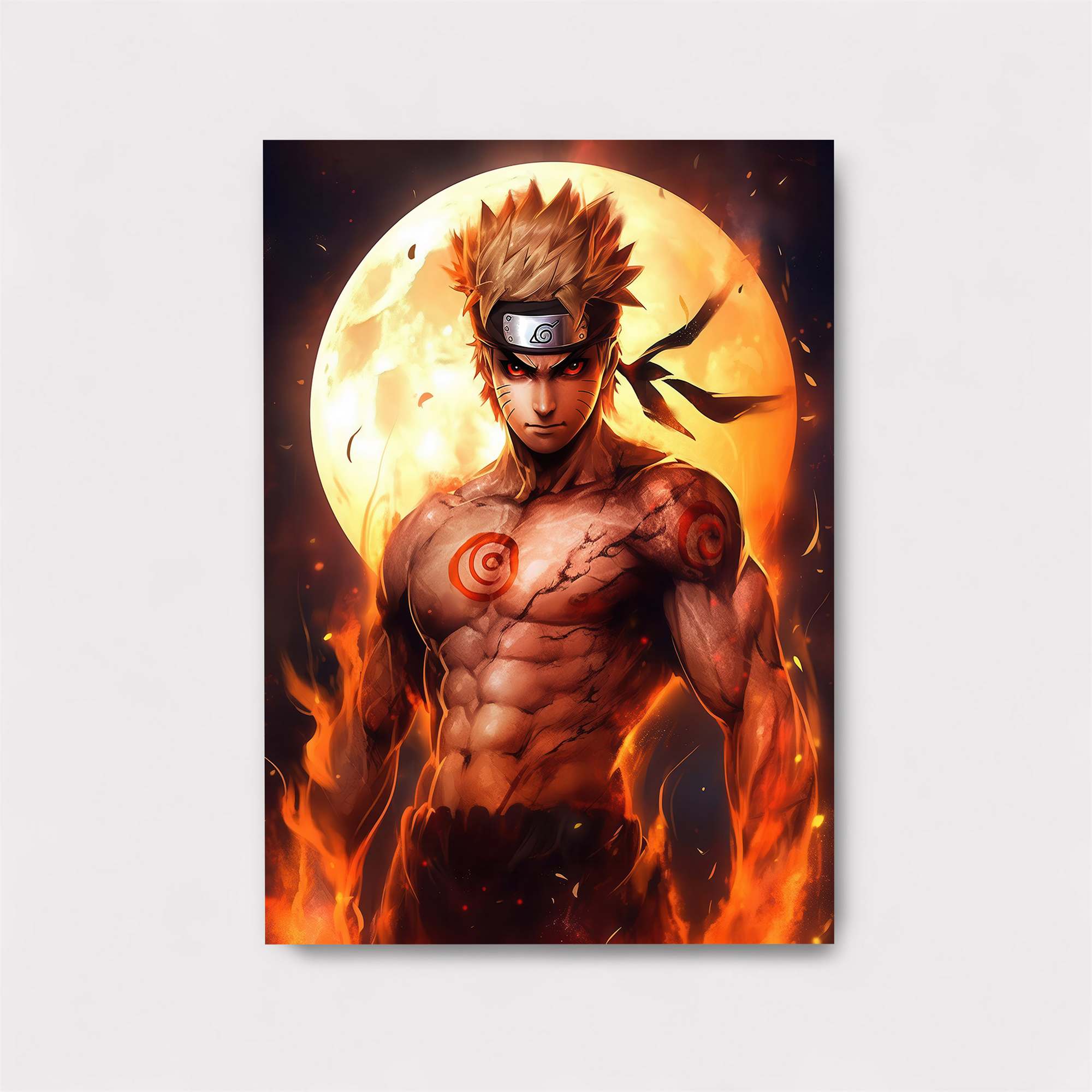 Naruto Inferno Safe Wall Magnetic / M