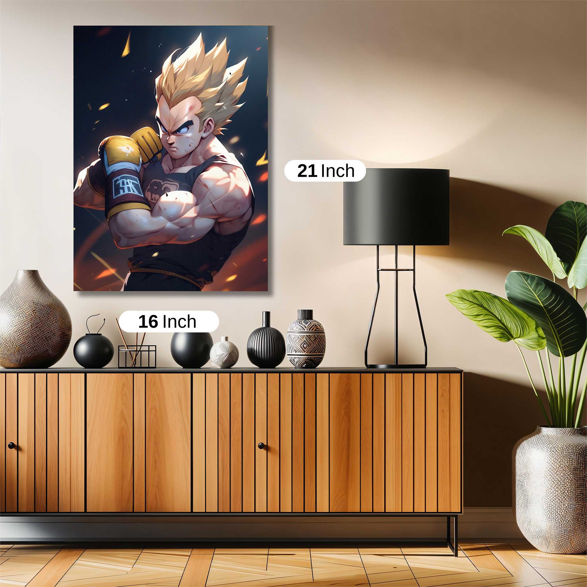 Vegeta Fury Safe Wall Magnetic / M