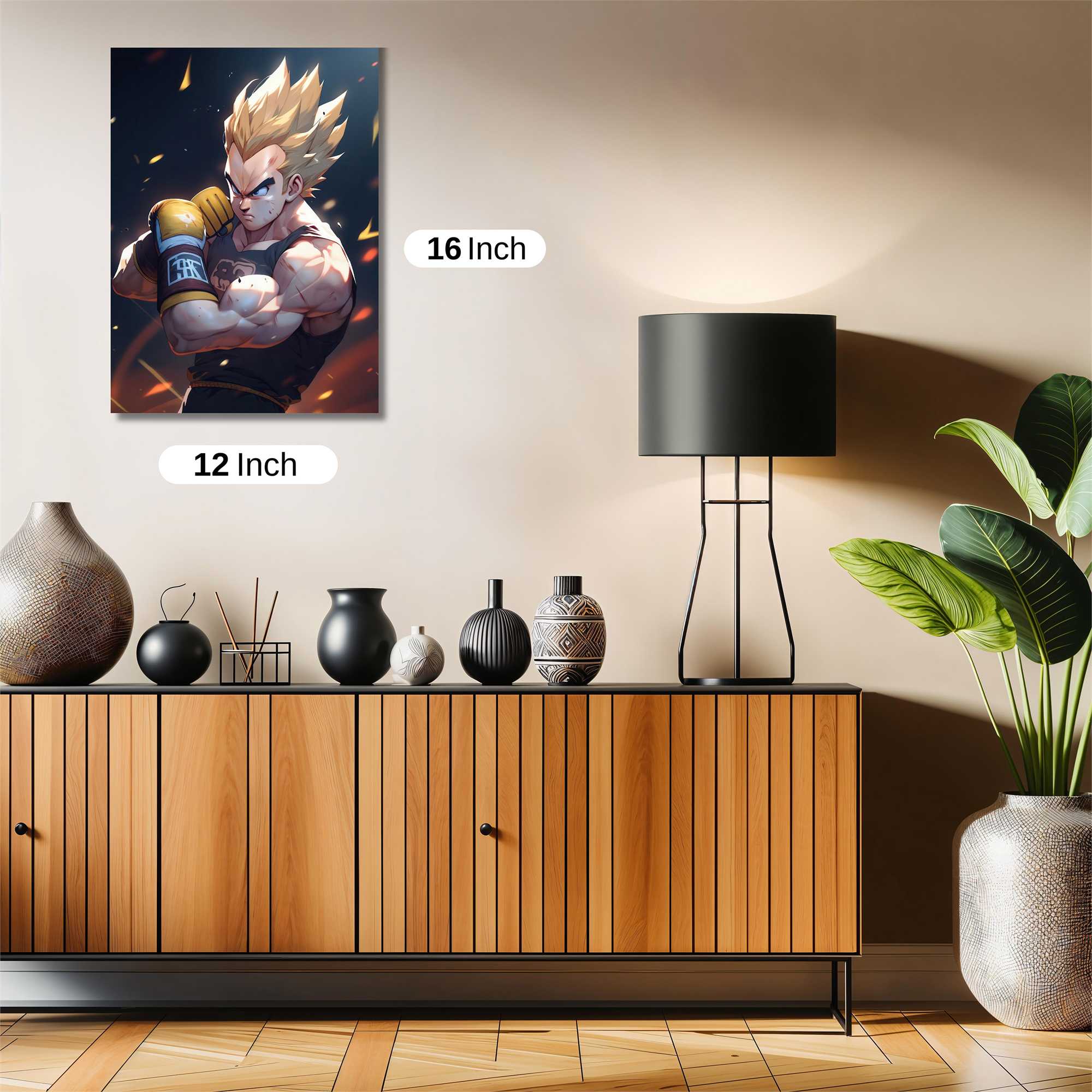 Vegeta Fury Safe Wall Magnetic / M