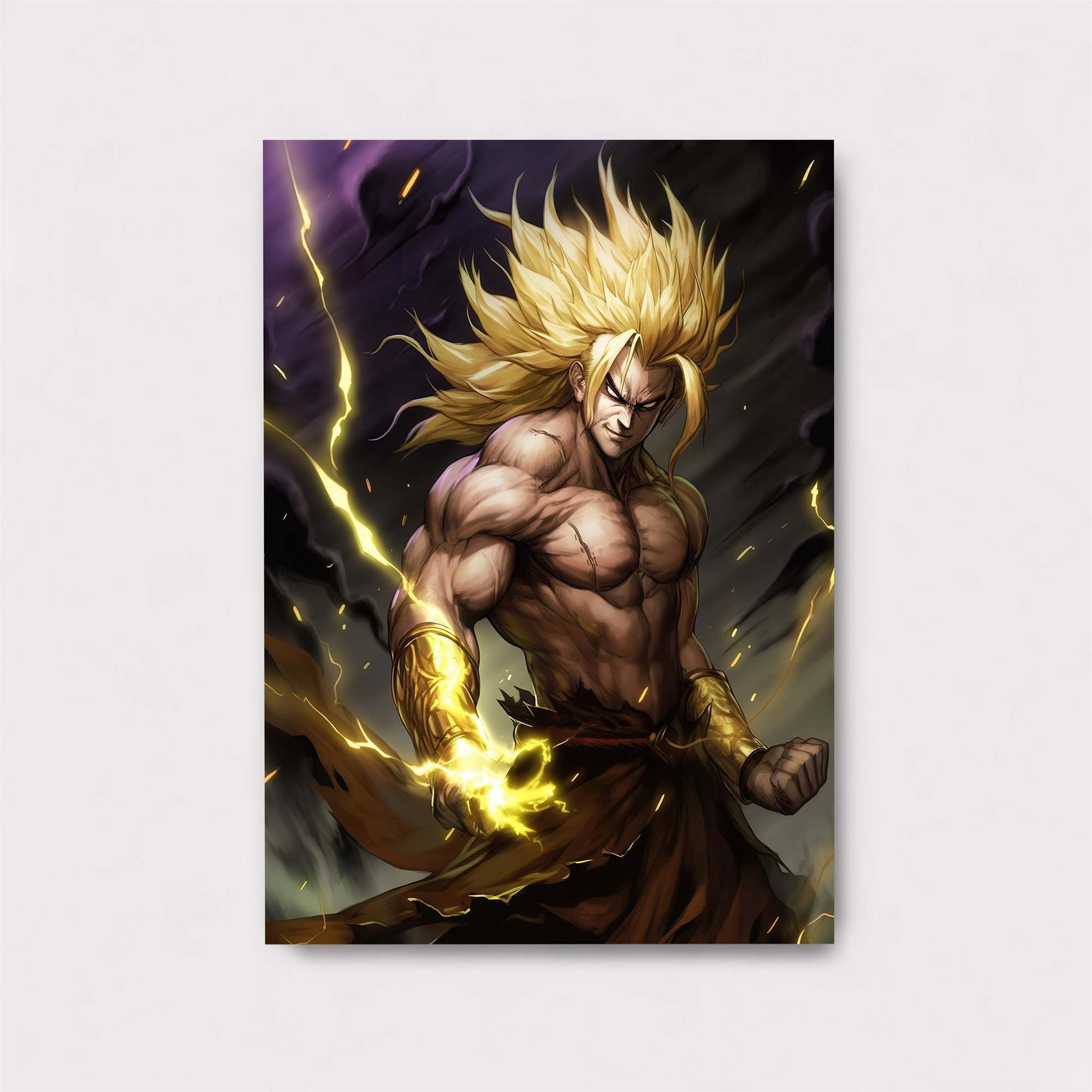 Saiyan Fury Safe Wall Magnetic / M