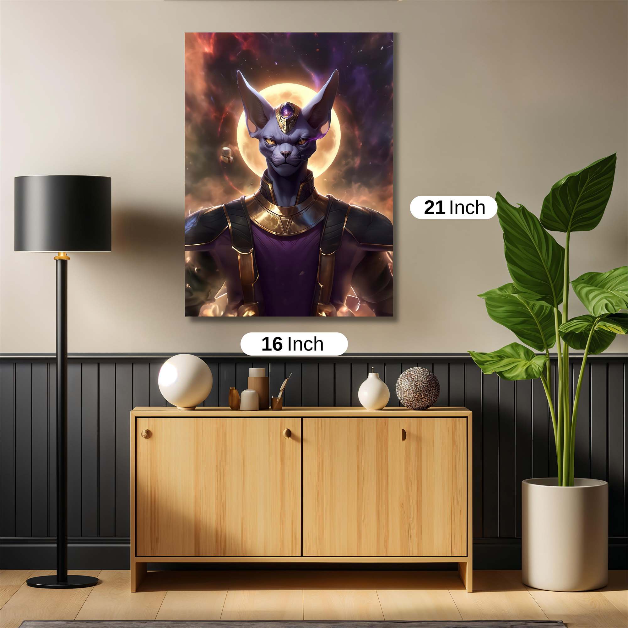 Feline Majesty Safe Wall Magnetic / M