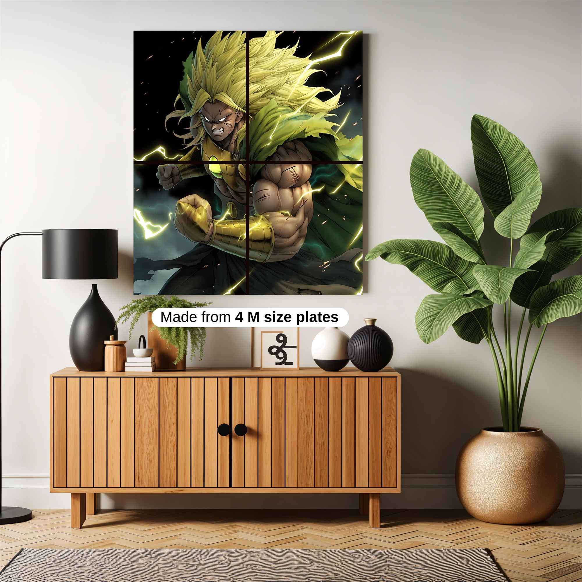 Saiyan Surge Safe Wall Magnetic / M