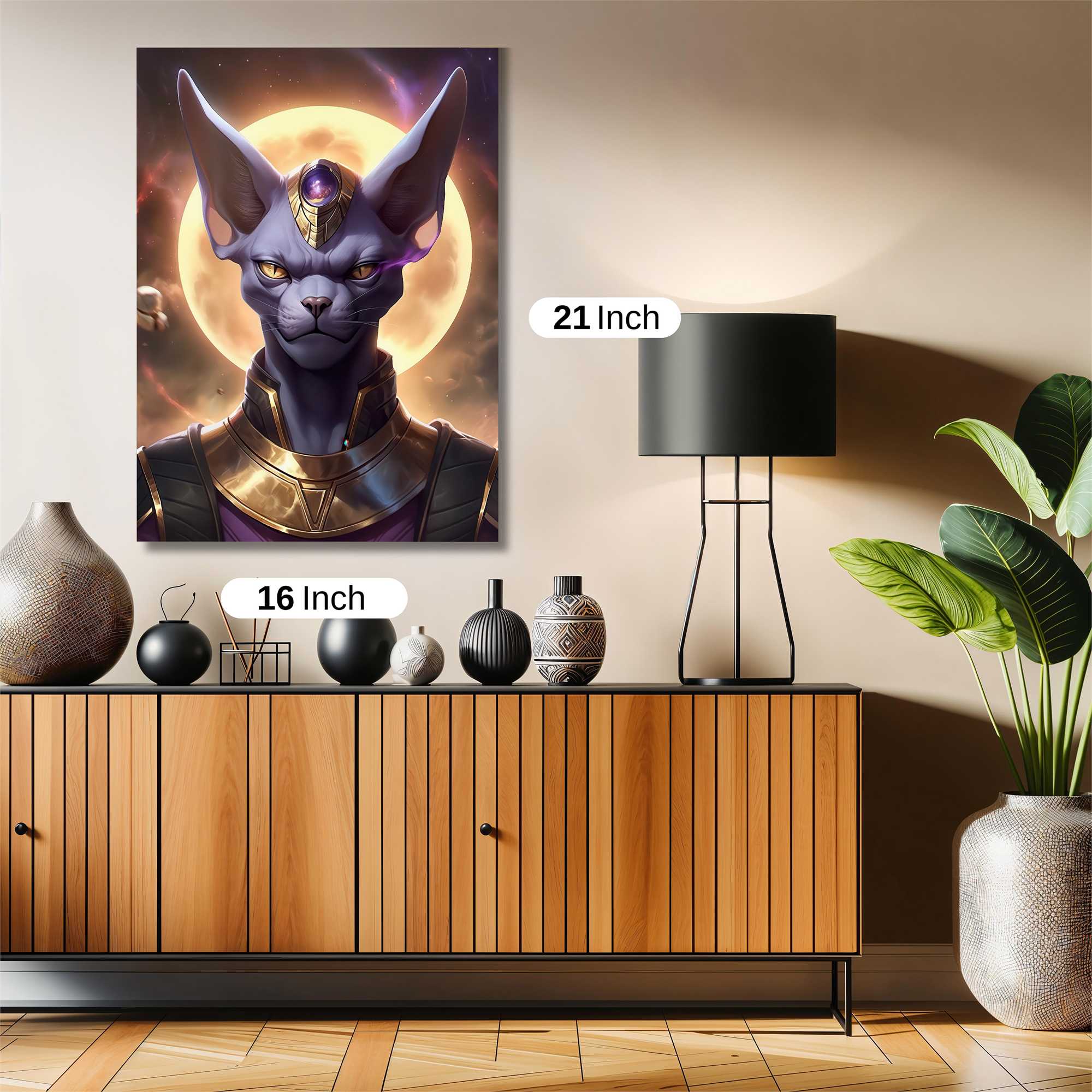 Feline Majesty Safe Wall Magnetic / M