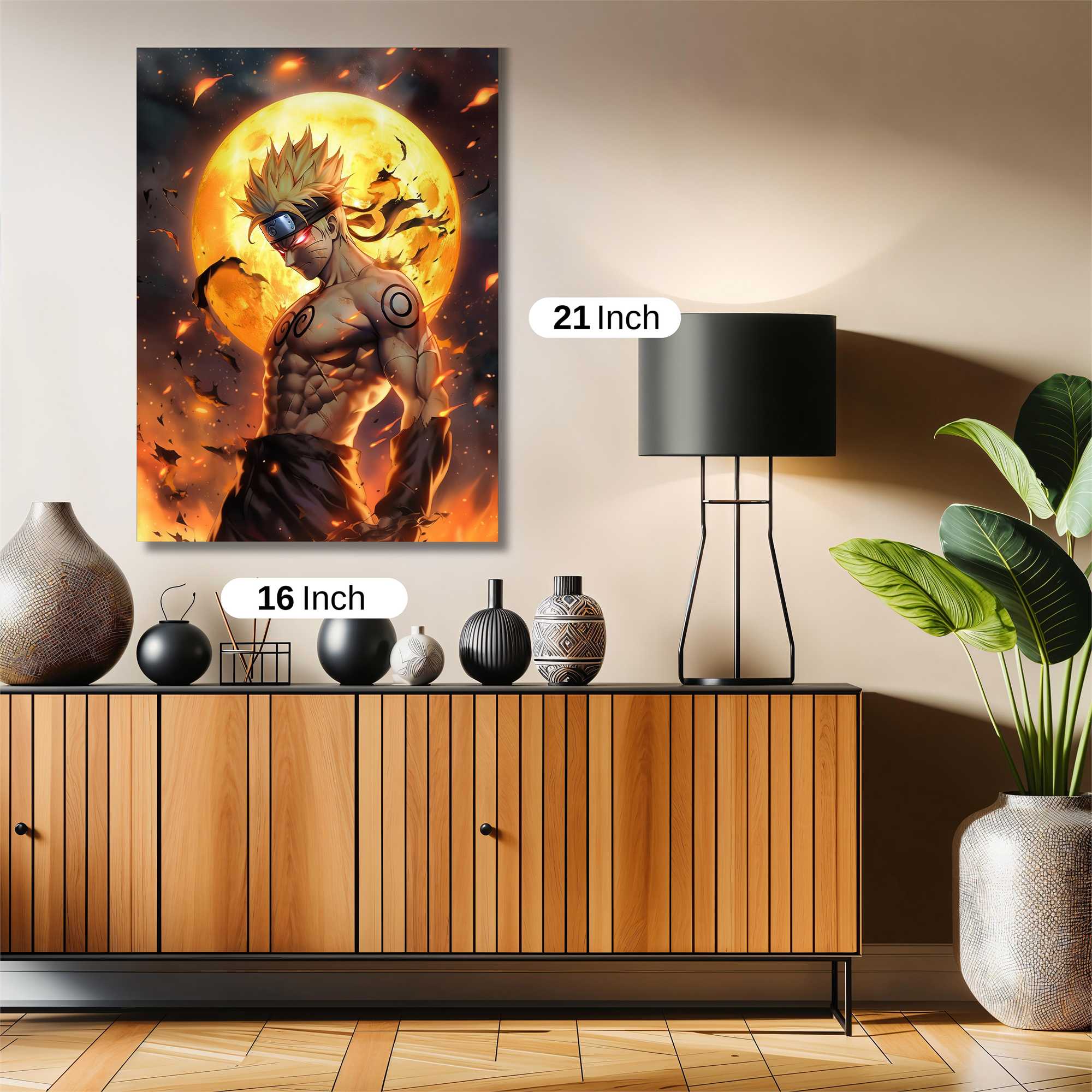 Naruto Inferno Safe Wall Magnetic / M