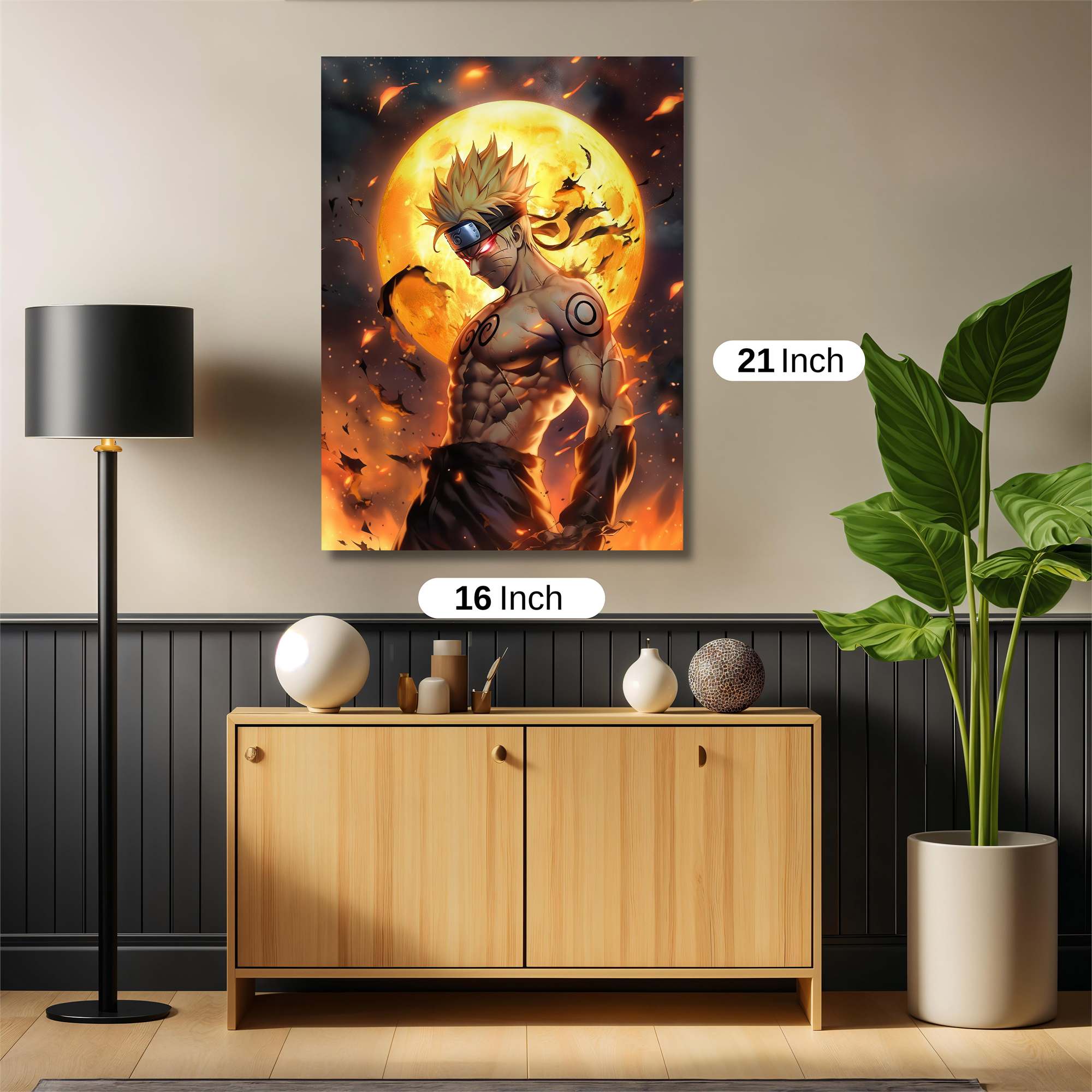 Naruto Inferno Safe Wall Magnetic / M