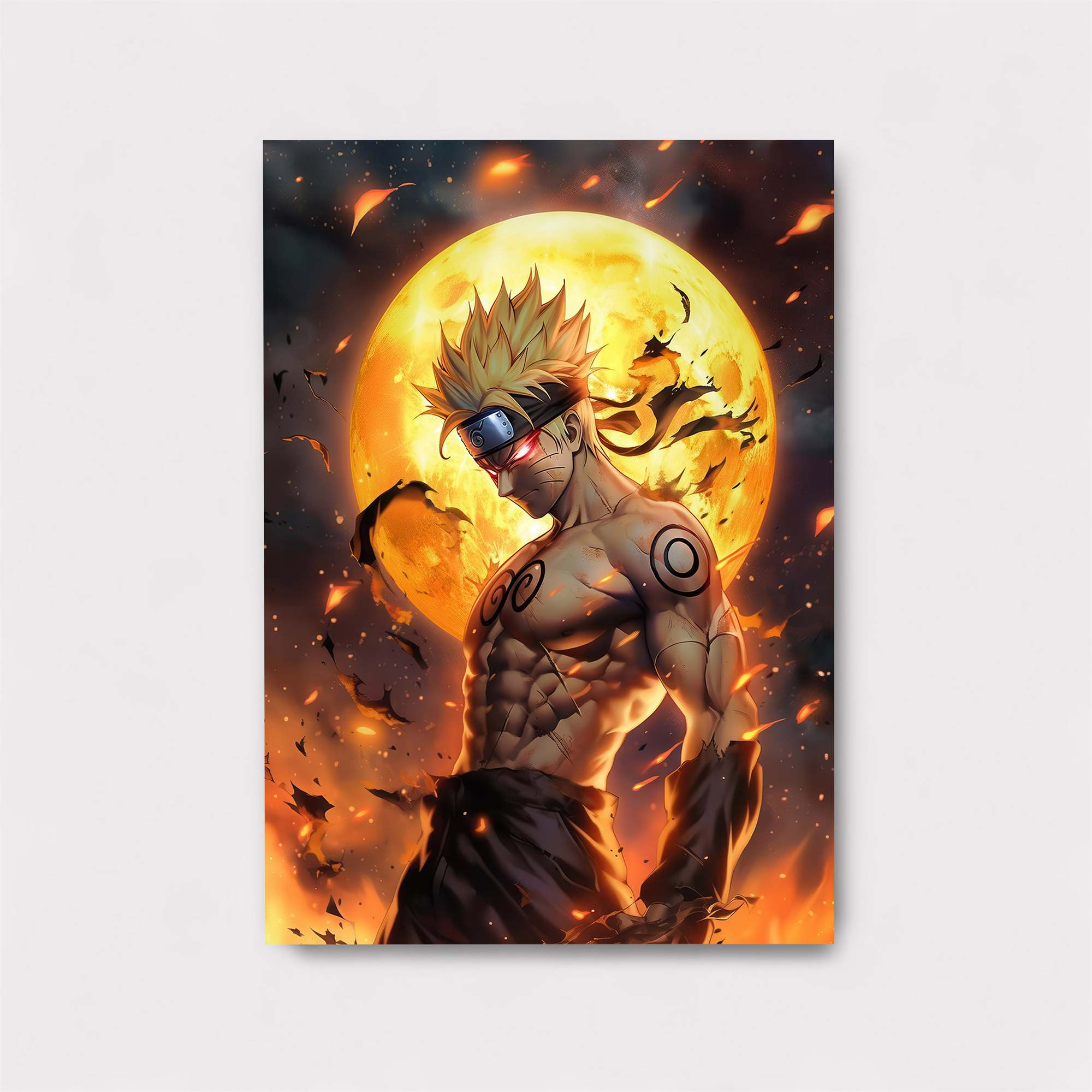 Naruto Inferno Safe Wall Magnetic / M
